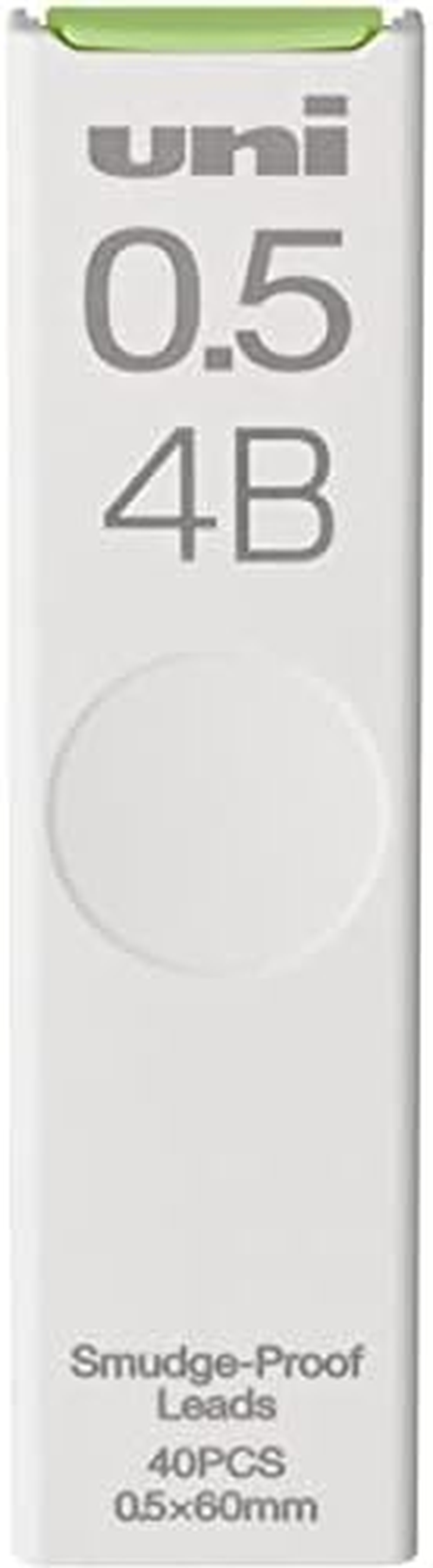 Uni Smudge-Proof Leads Refill for Mechanical Pencil | 0.5Mm | 4B | 40Pcs image number 2