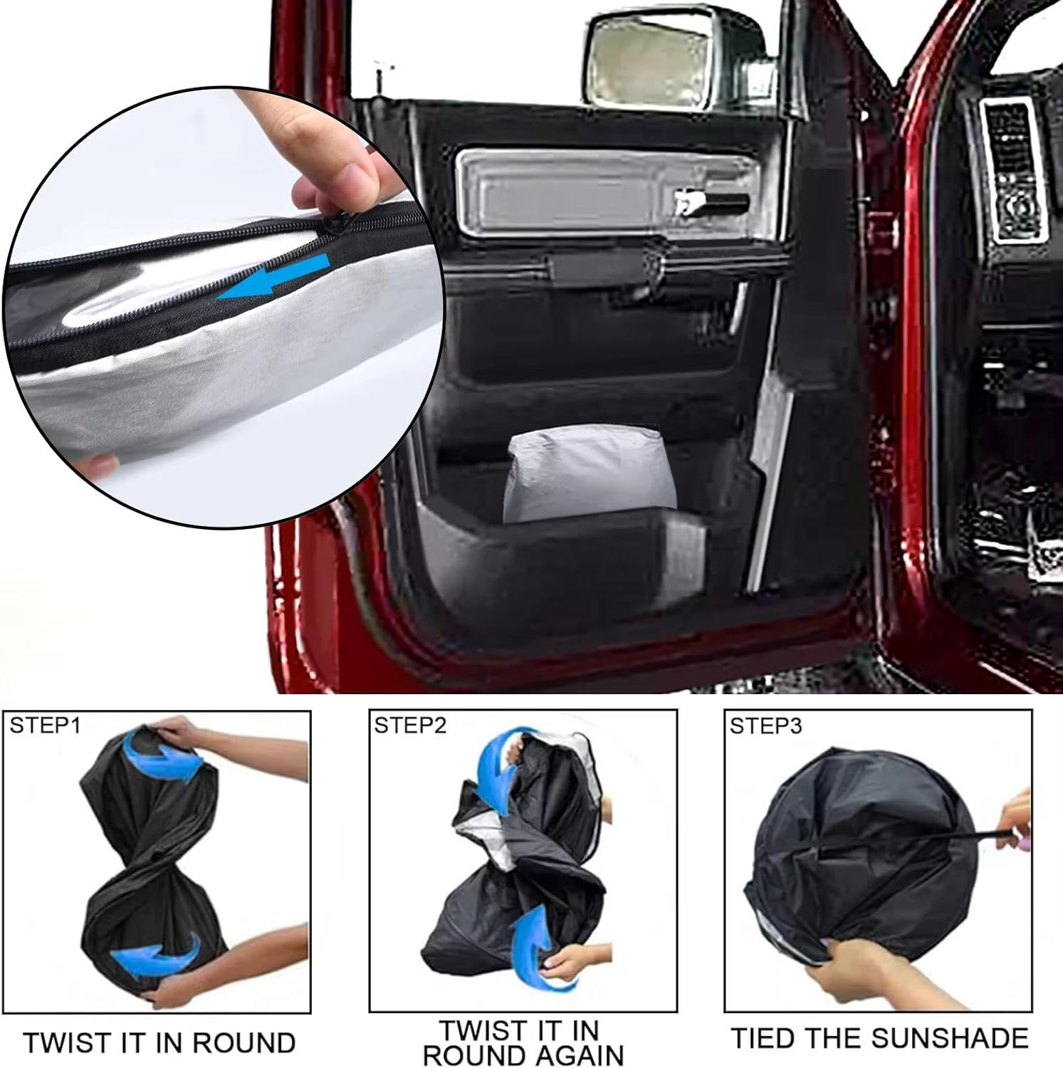 Fit for Ford Mustang Mach-E 2021-2024,Car Sun Shade Windshield,Automotive Windshield Sunshades,Windshield Sunshade,Car Accessories