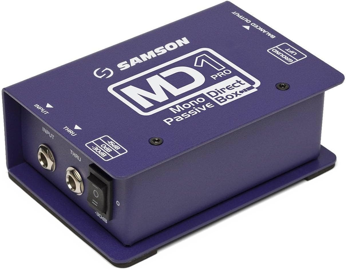 Samson MD2 Pro Stereo Passive Direct Box image number 2
