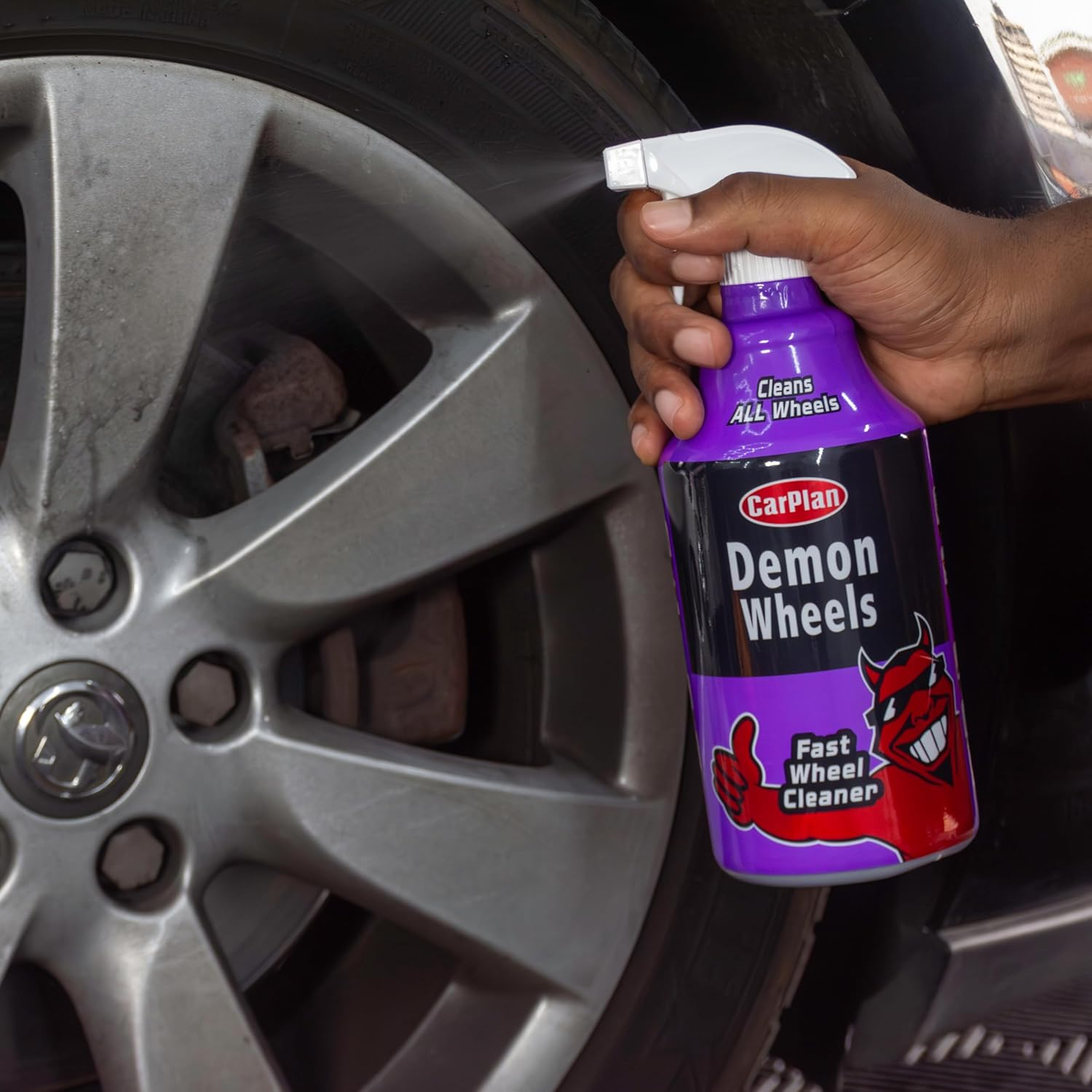Carplan Demon Wheels - Fast Wheel Cleaner, 1 Litre
