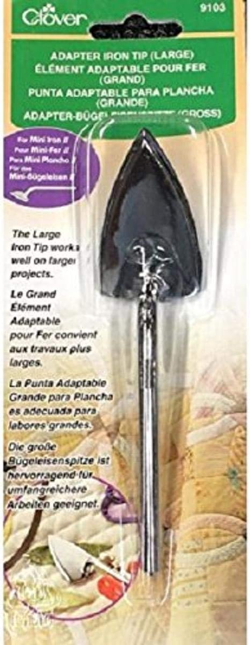 Clover 9103 Mini Iron II Large Tip image number 1
