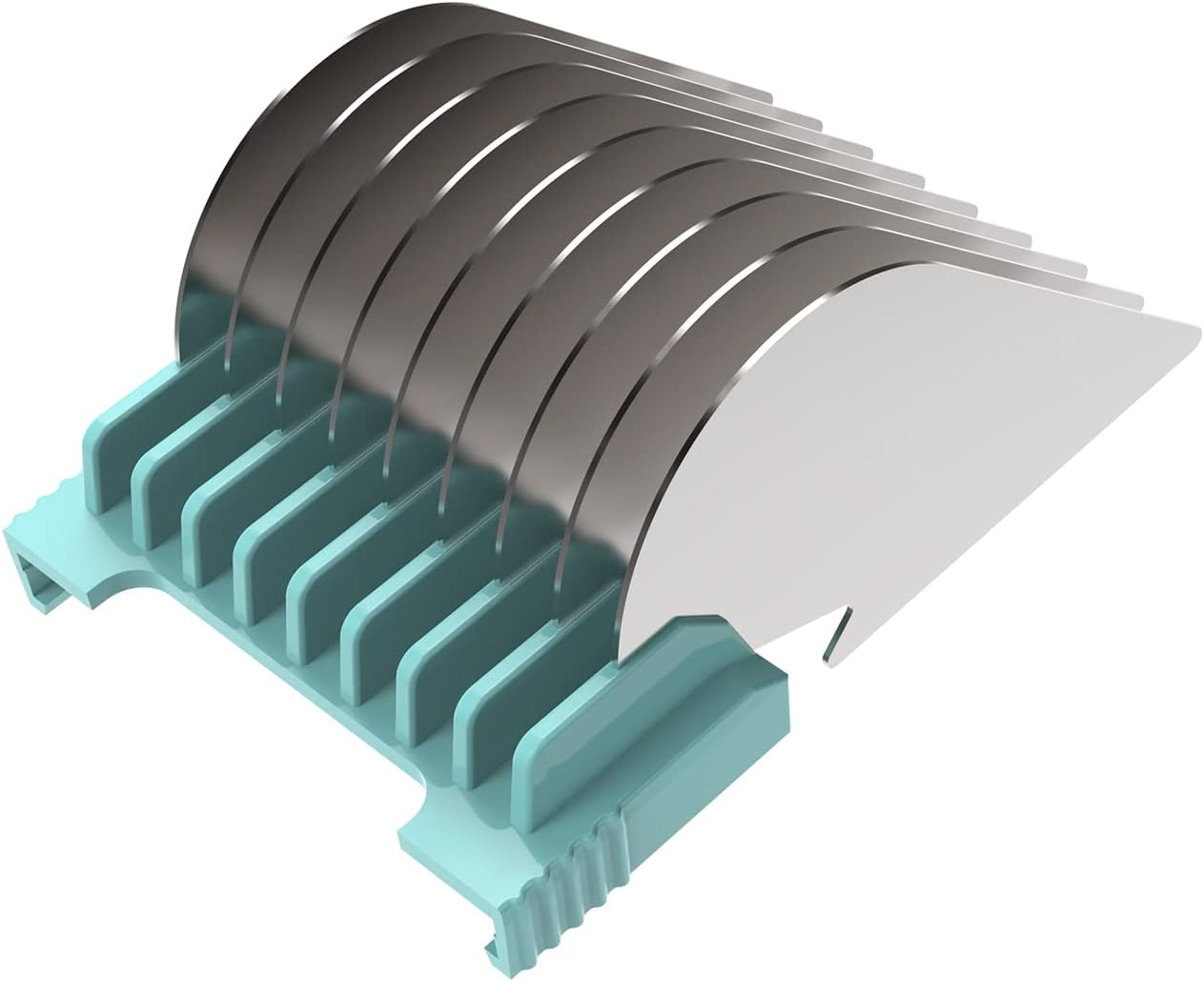 Animal Stainless Steel Clip Attachment Guide Comb Set for 5-In-1 Detachable Blade Pet, Dog and Cat Clippers (Not Compatible with A5 Style Detachable Blade) image number 3