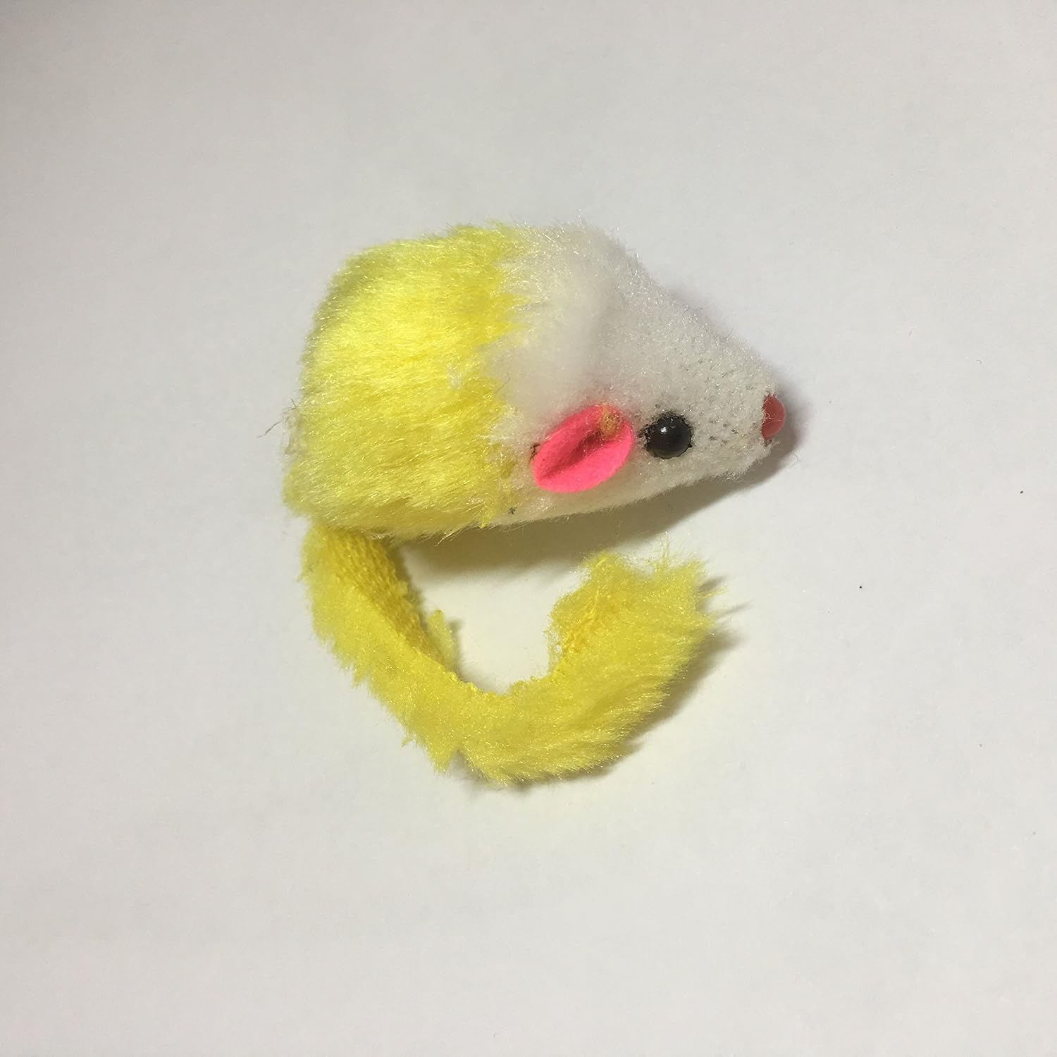 Play Fur Mice Cat Toys ? Mixed Bag of 10 Play Mice with Rattling Sounds ? 4 Color Variety Pack of Catnip Toy image number 1