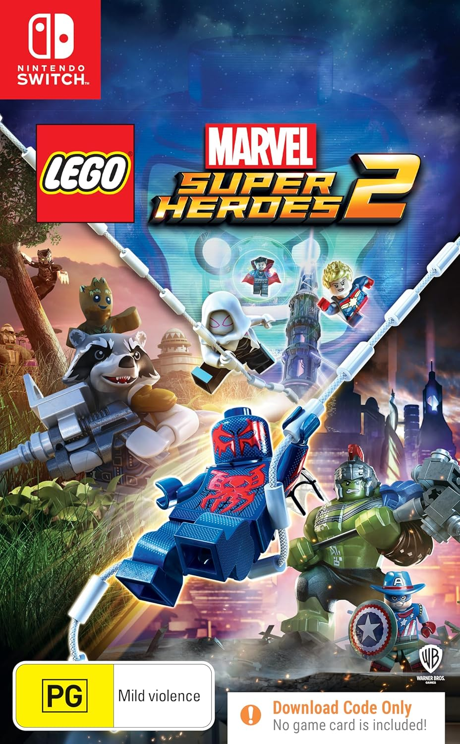 Marvel Super Heroes 2 (Code in Box) - Nintendo Switch image number 4