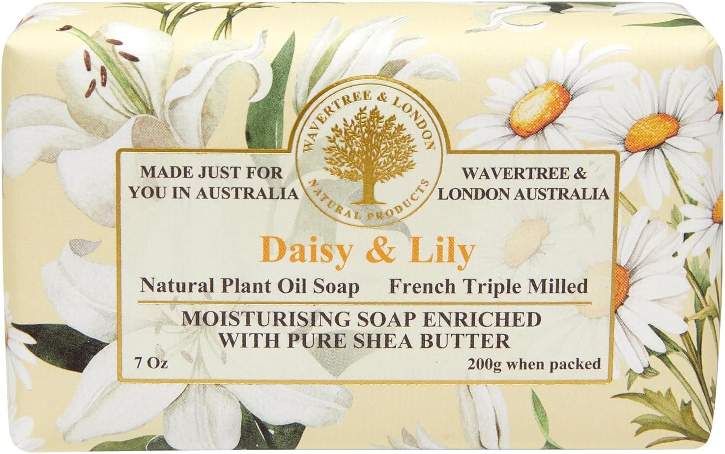 Wavertree & London Banana Split Soap Bar 200G (Wavertree & London Christmas Edition - Christmas Pudding Soap Bar 200G) image number 6