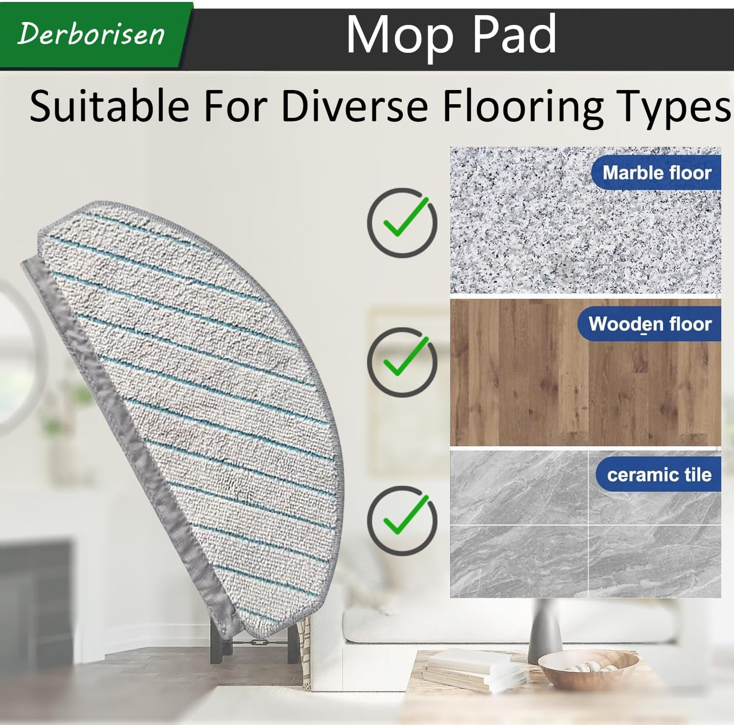 14 Pcs Replacement Parts for ECOVACS DEEBOT N20 N20 Plus,N20 PRO plus Vacuum Cleaner Accessories Kit, 1 Roller Brushes 4 Side Brushes 2 Filter 4 Mop Pads 1 Cleaning Brush image number 1