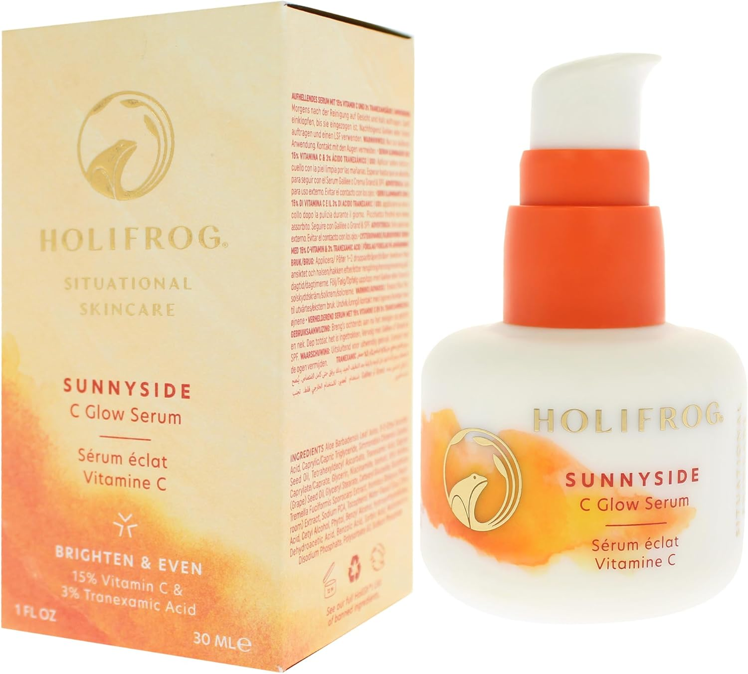 Holifrog Sunnyside C Glow Serum for Women 1 Oz Serum image number 3