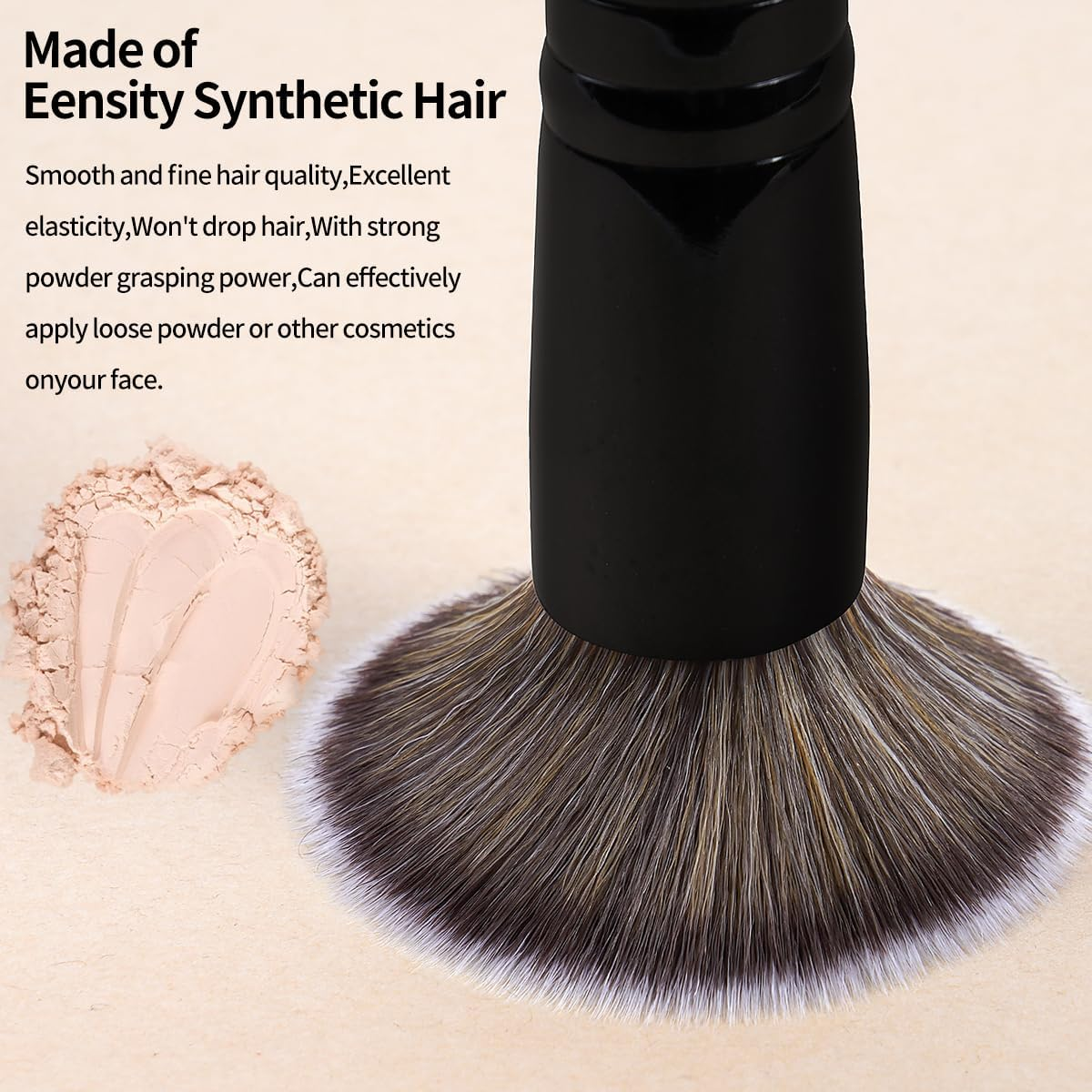 MAANGE 3PCS Makeup Brushes Set Synthetic Makeup Brush Double Ended Makeup Brushes image number 4