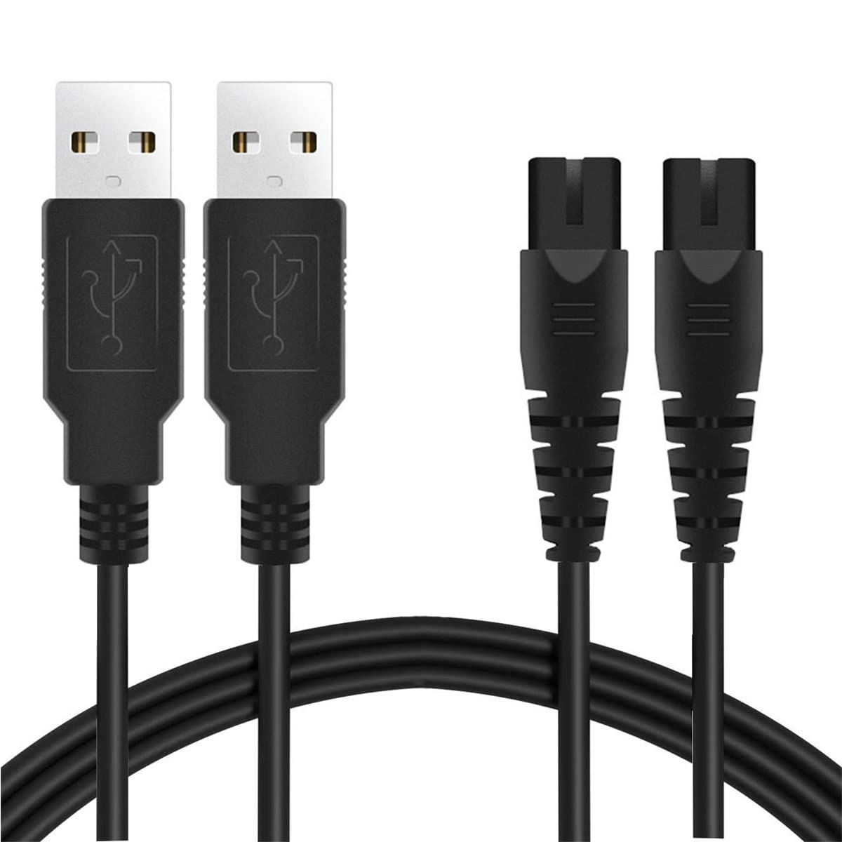 USB Charging Cable for Water Flosser, Portable Cordless Oral Irrigator Replacement Cable, Compatible with Nicwell Fairywill Aquasonic Nicefeel Oralfree INSMART TUREWELL Yafex Zerhunt Tovendor Hangsun