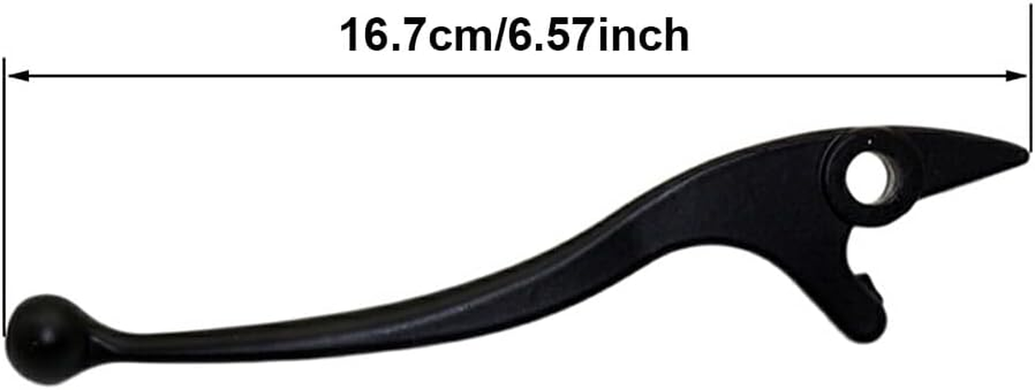 Motorcycle Right Brake Lever Brakes Handles Motorbike Upgrade Maintenance Modification Replacement for 110Cc/125Cc/140Cc