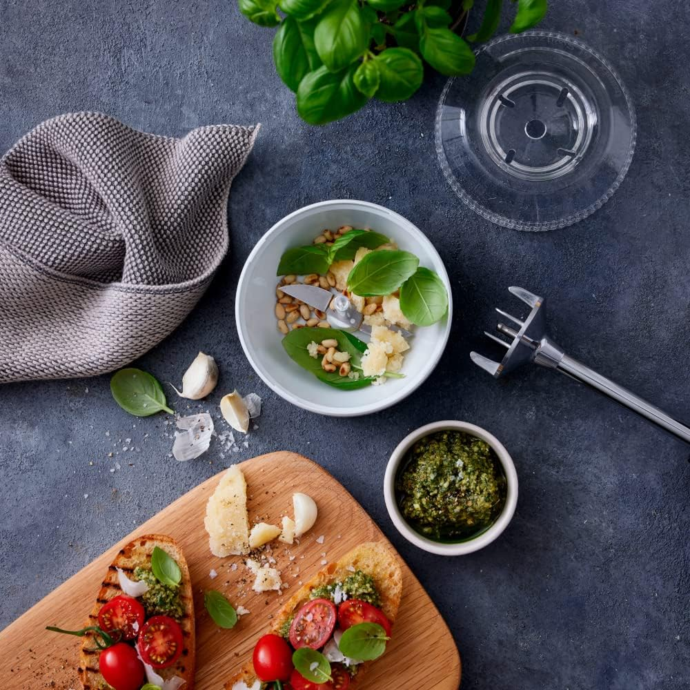 Bamix the Original Mince and Mix Wet/Dry Processor/Mill Attachment/Addon White