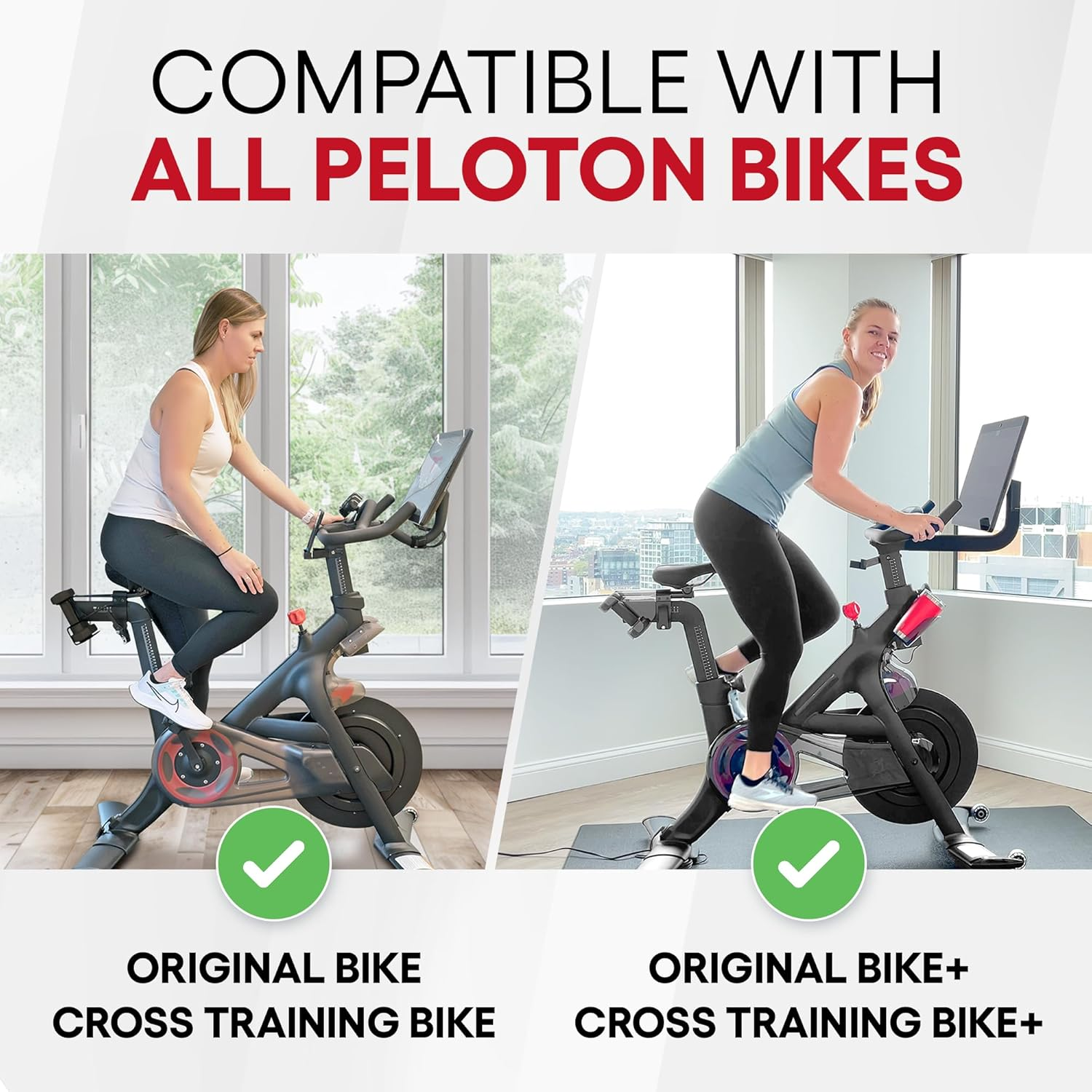 Pedal Converters for Peloton Bike & Peloton Bike+ - Ride the Peloton with Sneakers - Pedal Platform for Look Delta Pedals - Great for Kids image number 4