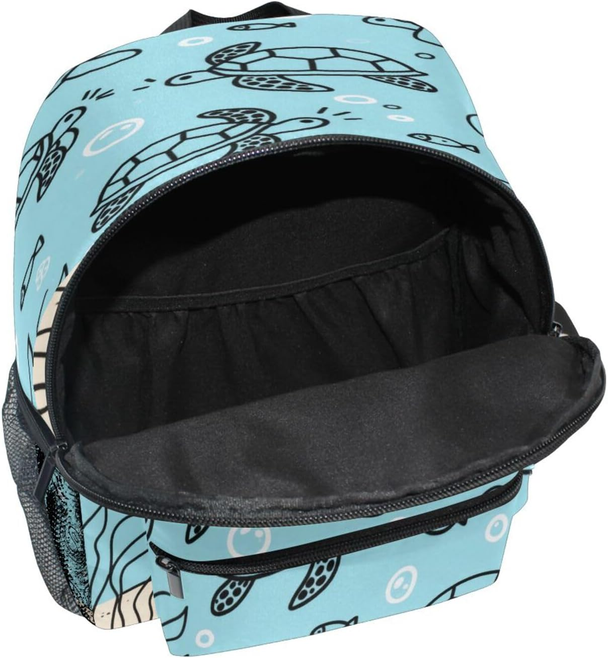 Miaozhen Blue Ocean Turtle Kids Backpacks for Boys Safety Books Bag with Name Tag for Girl Bulto Para Ni?Os image number 1