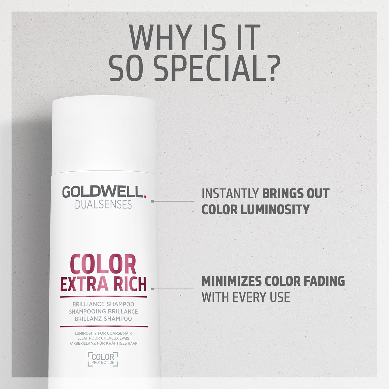 Goldwell Dualsenses Color Extra Rich Brilliance Shampoo 300 Ml image number 1