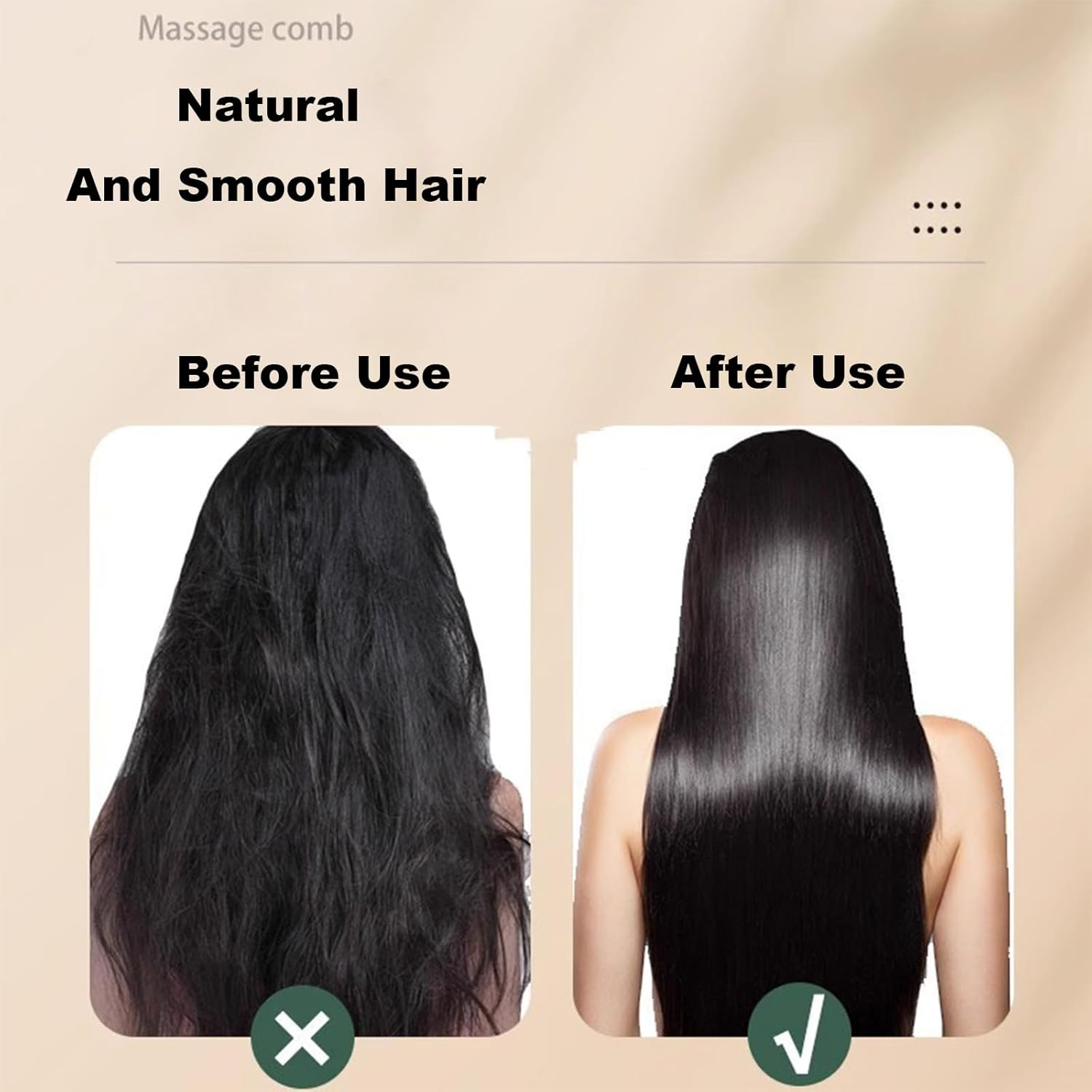 2Pcs Revolutionary Design of Dandruff Comb, Energy Massage Comb, Beauty Comb, Healthier Scalp, Better Hair Quality for Women and Men to Remove Dandruff and Dirt image number 5