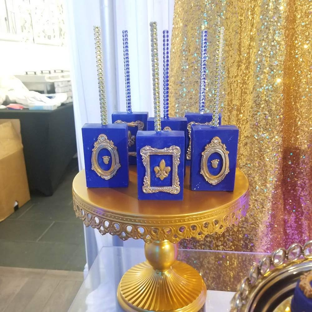 SAKOLLA Photo Frame Fondant Mold - 3 Pack Picture Frames Silicone Mold for Cake Decorating, Sugar, Gum Paste, Chocolate, Cookies, Resin, Polymer Clay - Pink image number 5