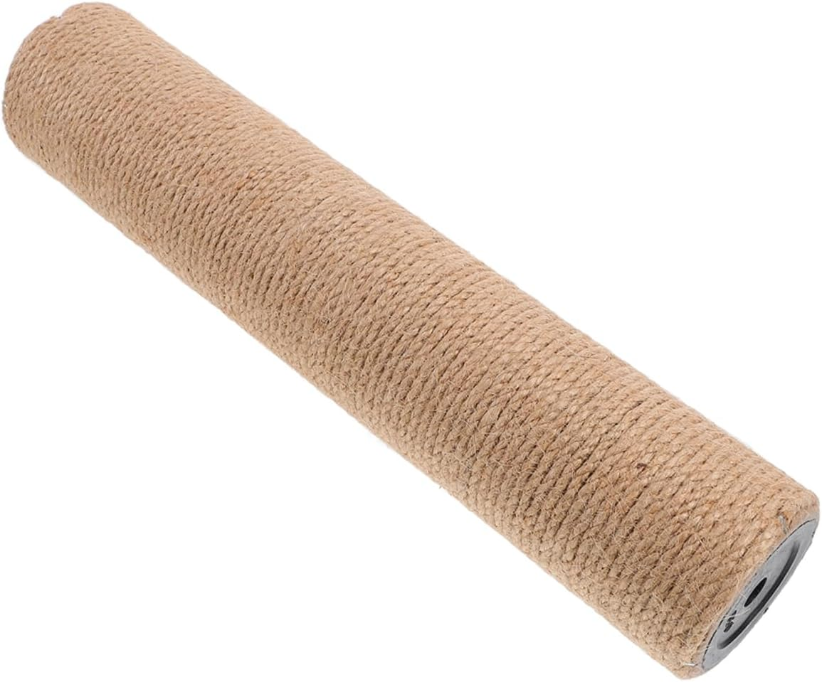 Milisten Replacement Cat Scratching Post Large Cat Scratching Post Cat Scratching Board Cat Scratcher Board Decorative Scratching Pole Lovely Scratch Post Cat Replacement Posts Jute image number 6