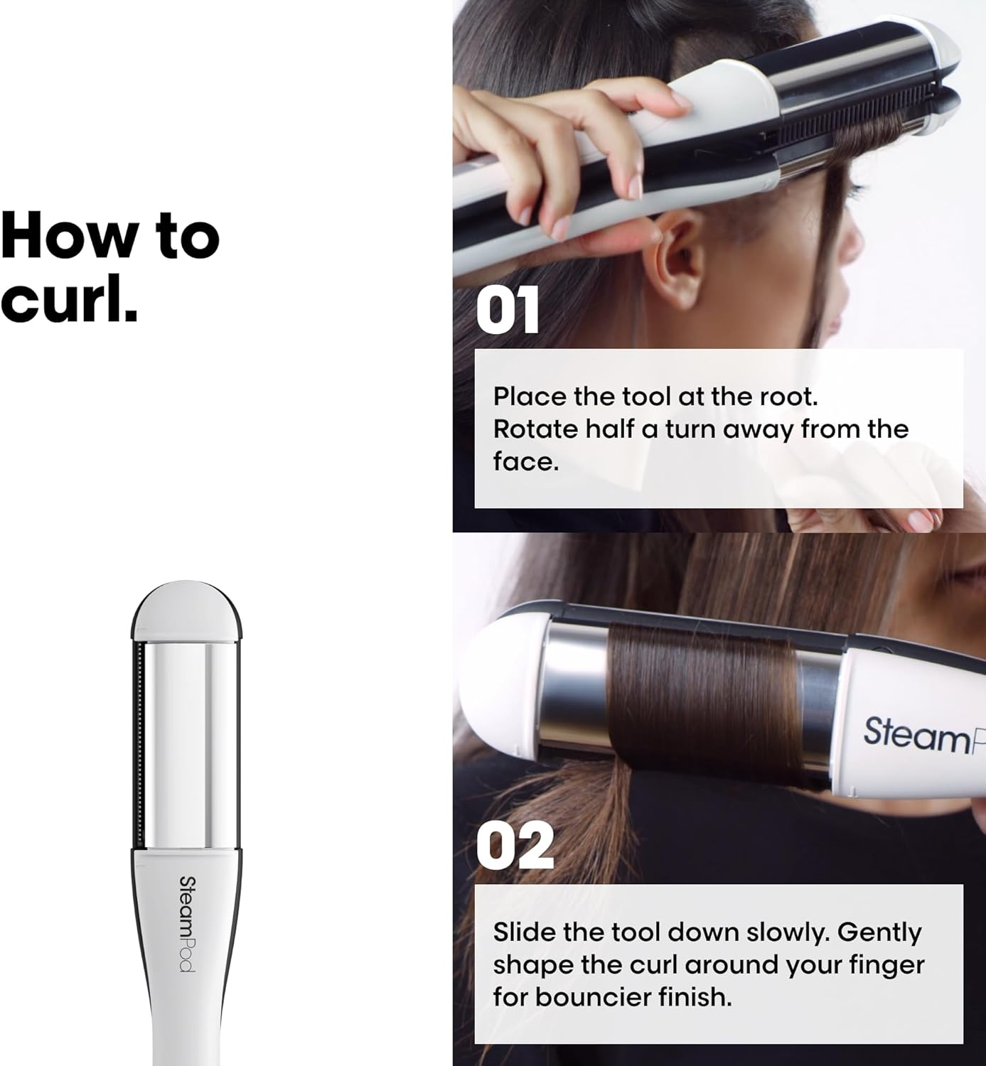 L'Or&eacute;al Professionnel Steam Hair Straightener & Styling Tool image number 6