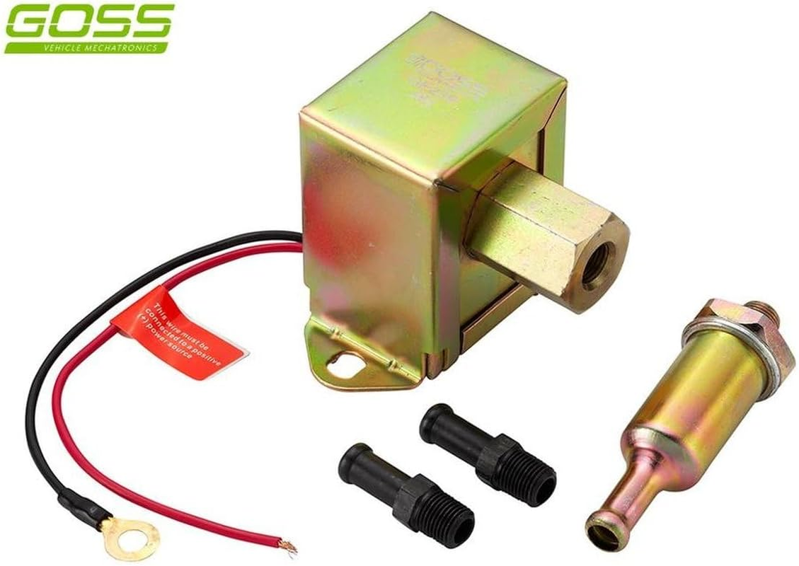 GOSS Universal Fit Electric Fuel Pump GE239 Facet Style, 12V, Max Flow: 129 L/H image number 1