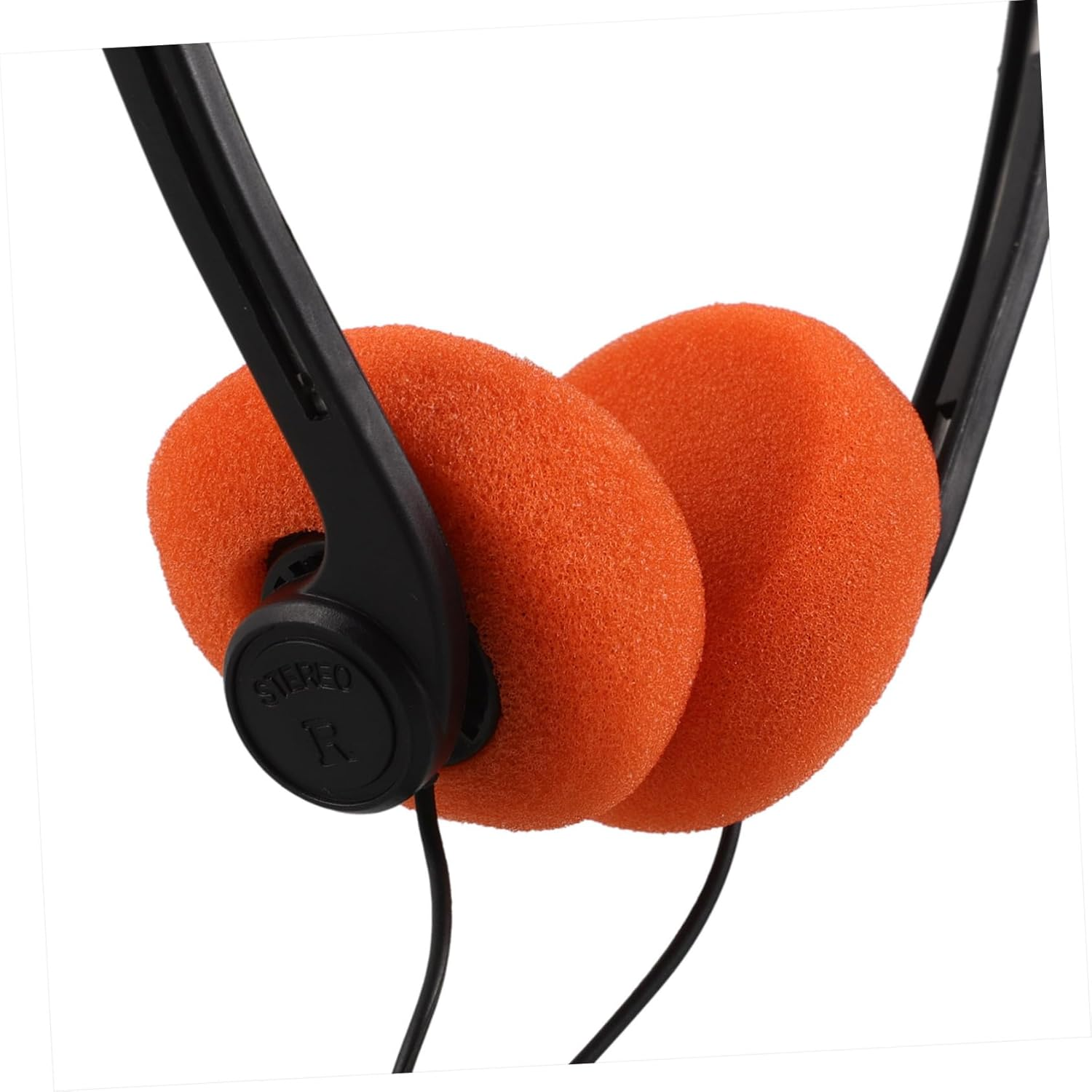 Portable Lightweight Headphones with Adjustable Headband for School Travel Classic Retro Design Clear Vocals Comfortable Fit Library Friendly Educational Use image number 1