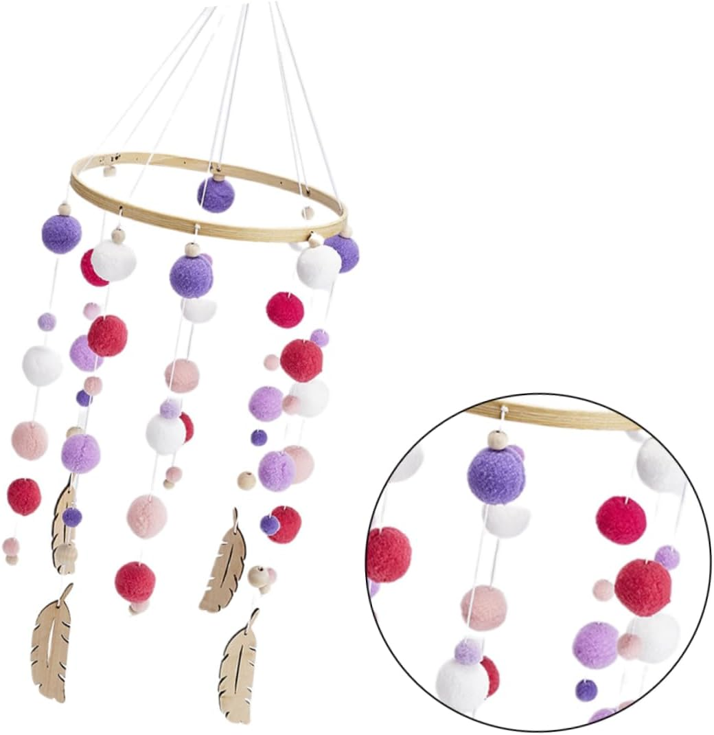 Hairball String Pendant Wall Hanging Decor Adorable Livingroom Hangings Hairball Pendant Wall Decor for Home Shop image number 4