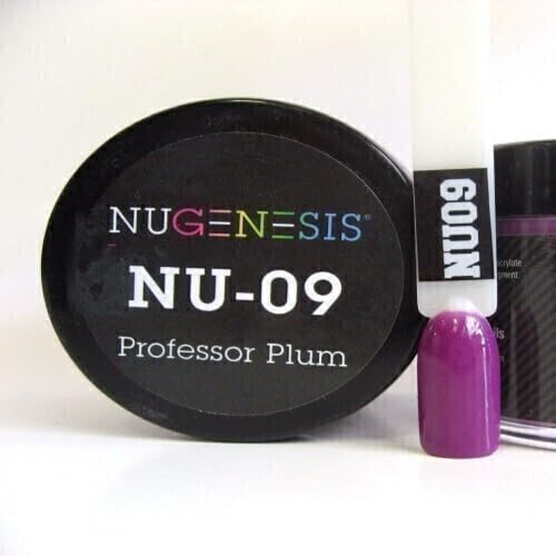 Nugenesis Dipping Powder Nail System Color NU-009 - Professor Plum - 43G