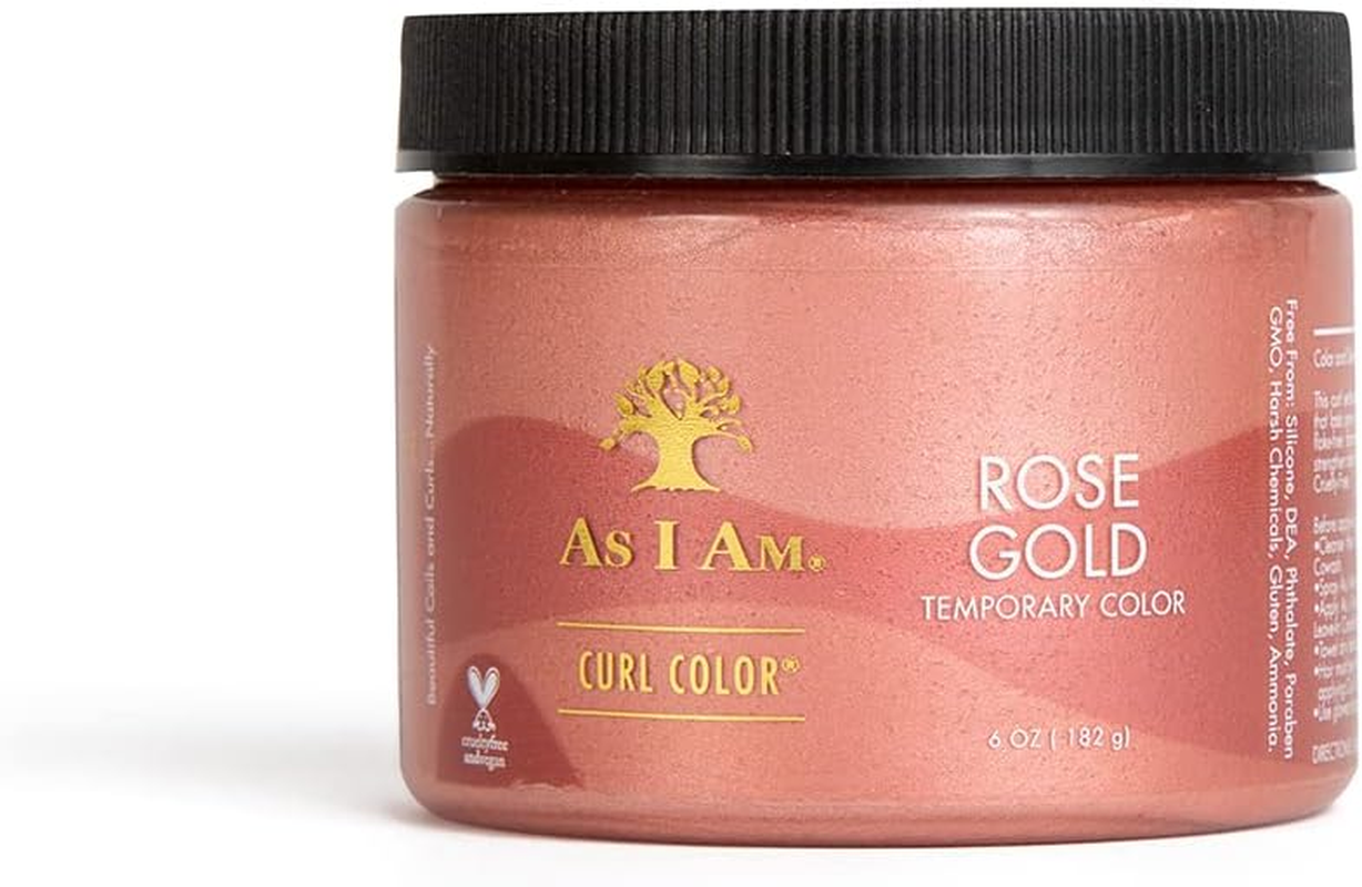 As I Am Curl Color Temporary Hair Color, Hot Red, 6 Oz