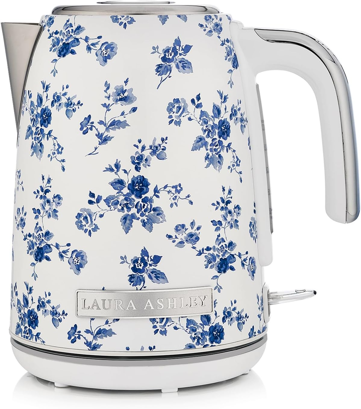 Laura Ashley China Rose Kettles Electric 1.7 Litre - Stainless Steel Electric Kettles Fast Boil Quiet - 2.2KW Rapid Boil Electric Kettle Cordless - Overheating & Boil Dry Protection Jug Kettle image number 6