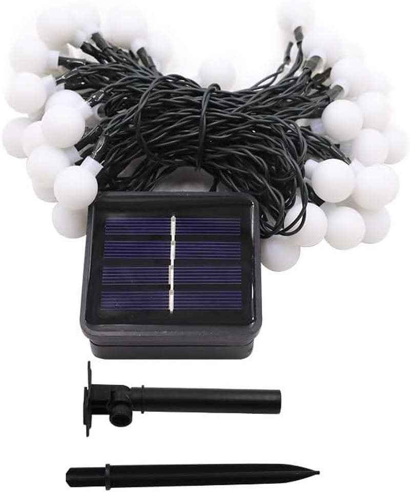Generic INONE Solar String Lights Crystal Ball Solar Fairy Lights Decoration Lighting for Home, Garden, Patio, Yard, Party and Outdoor IP65 Waterproof (White, 22M), IN-167ADQ image number 1