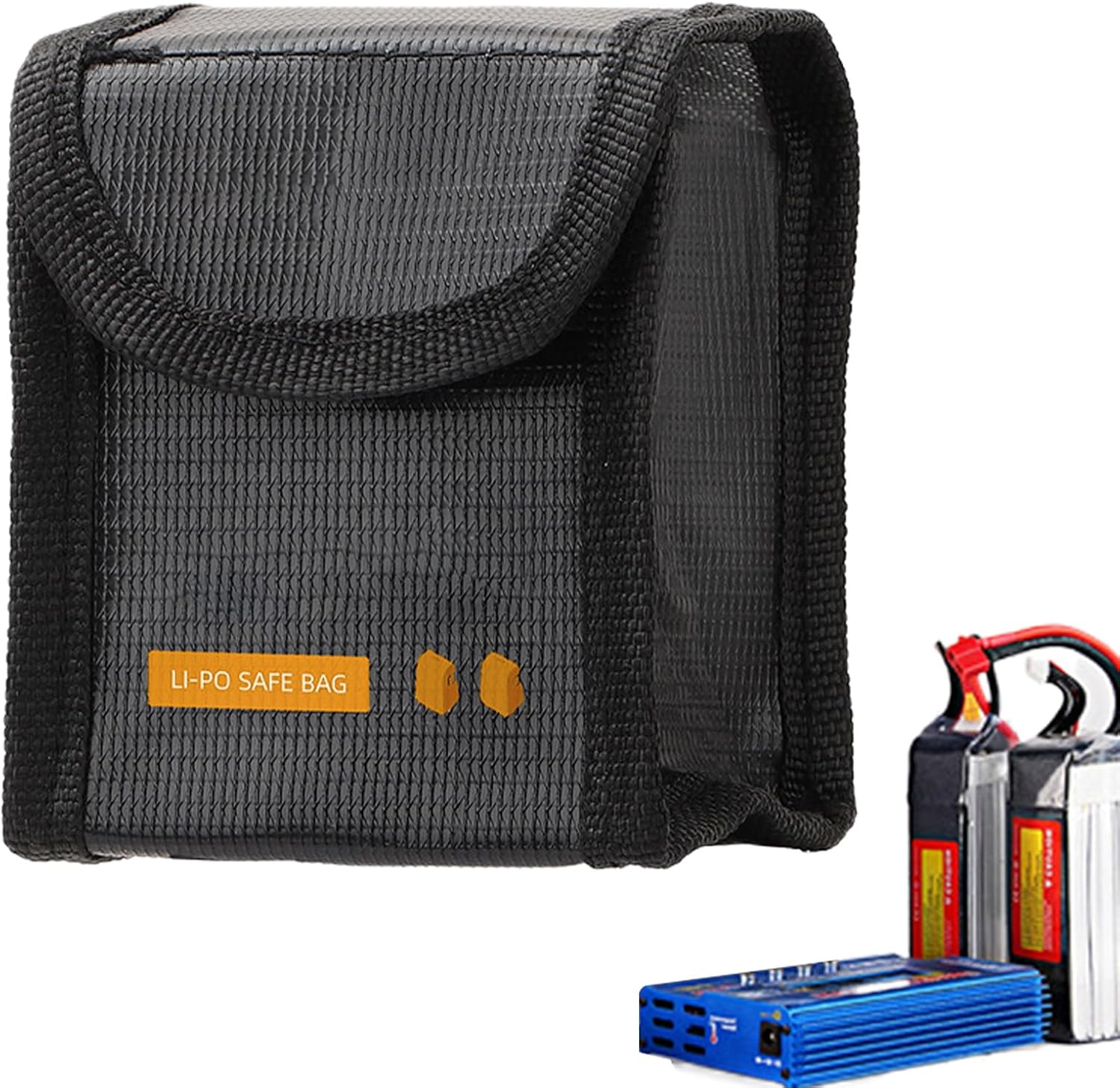 Lithium Battery Storage - Protective Holder, Battery Protection - Drone Accessories | High Temperature Fireproof Storage Case, Safety Battery Box, Compact Lithium Protection Case, Resistant