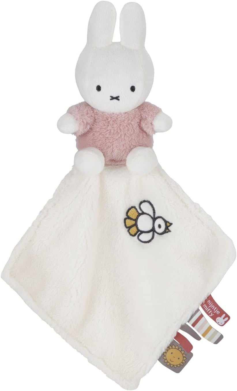 Miffy Fluffy Cuddle Cloth, Pink image number 2