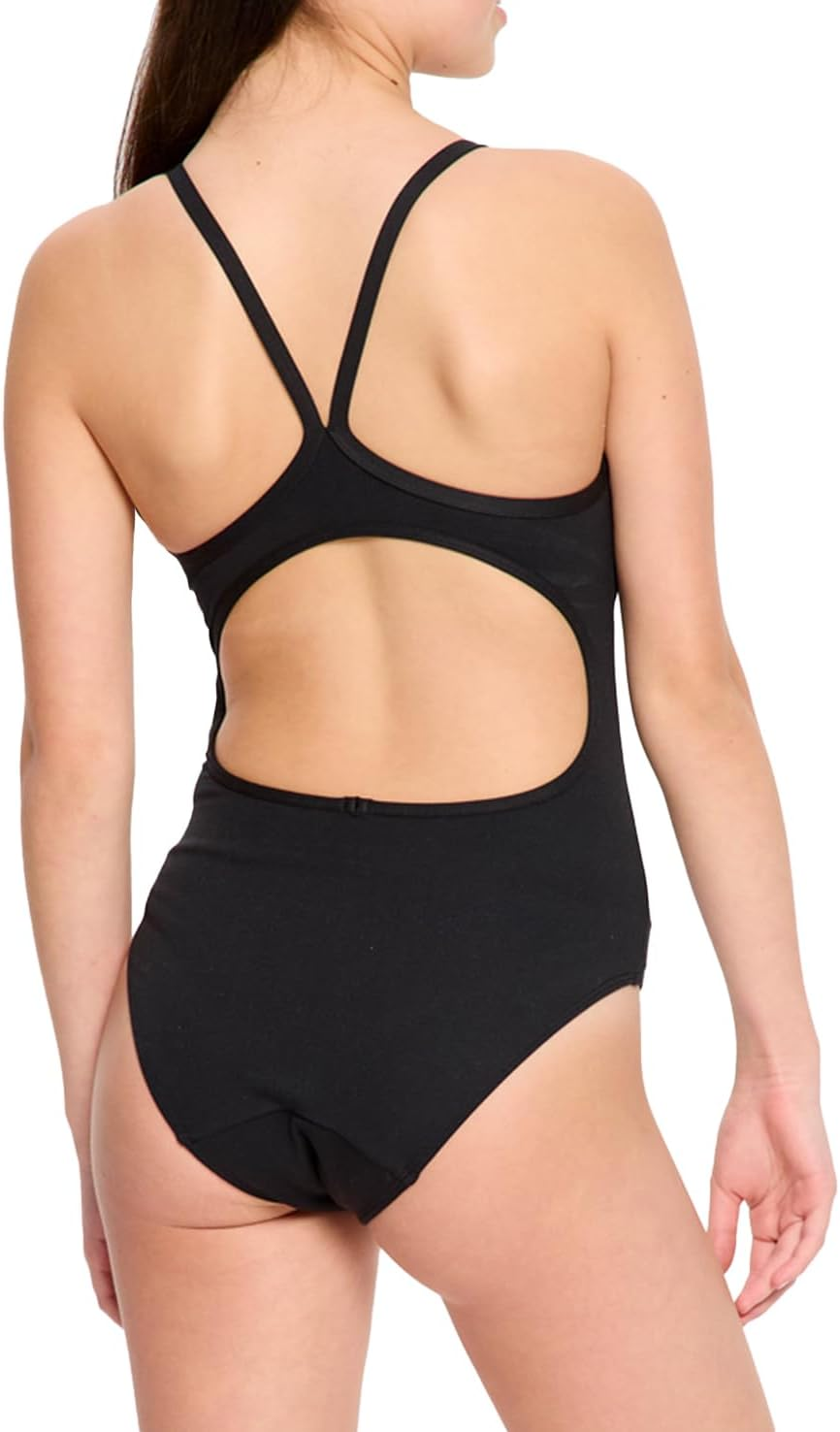 Modibodi Leakproof Period Swimwear for Teens - Thin Strap One-Piece Performance Swimsuit - Light 20Ml Absorbency image number 4