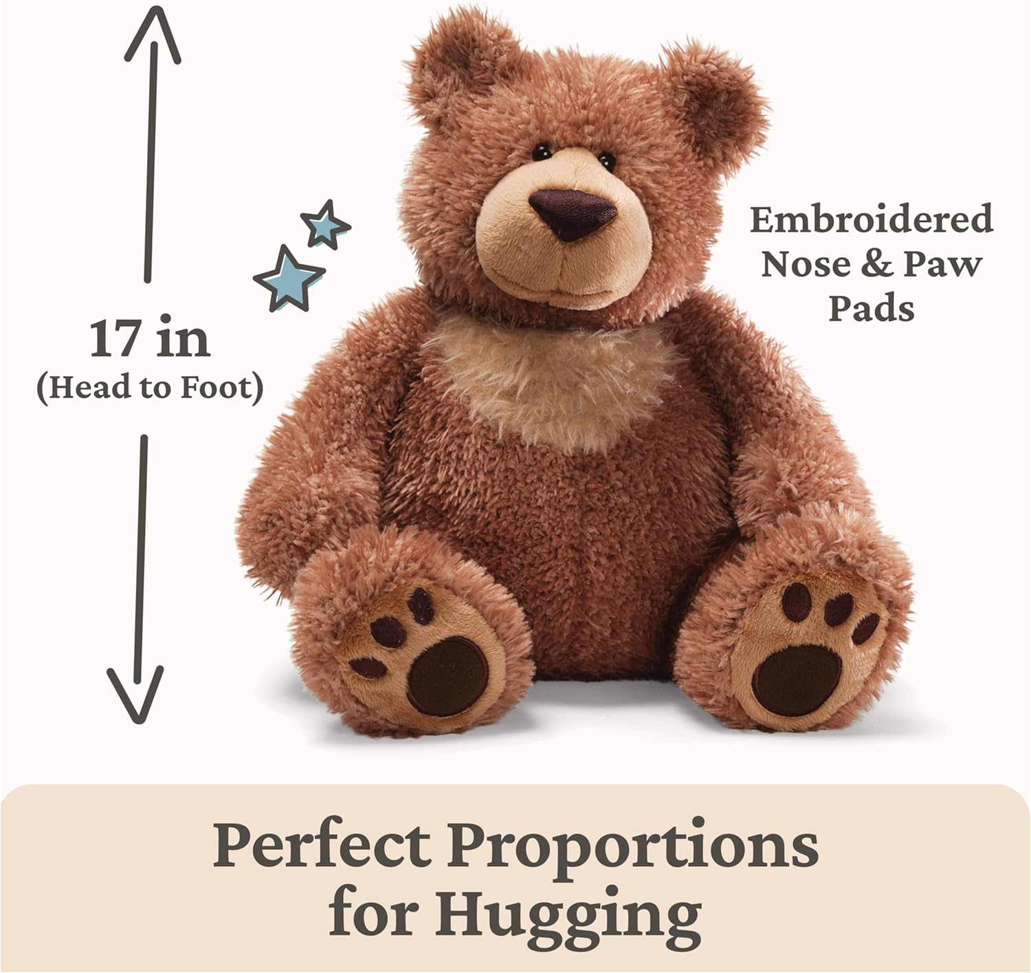 Gund Slumbers Teddy Bear Stuffed Animal image number 4