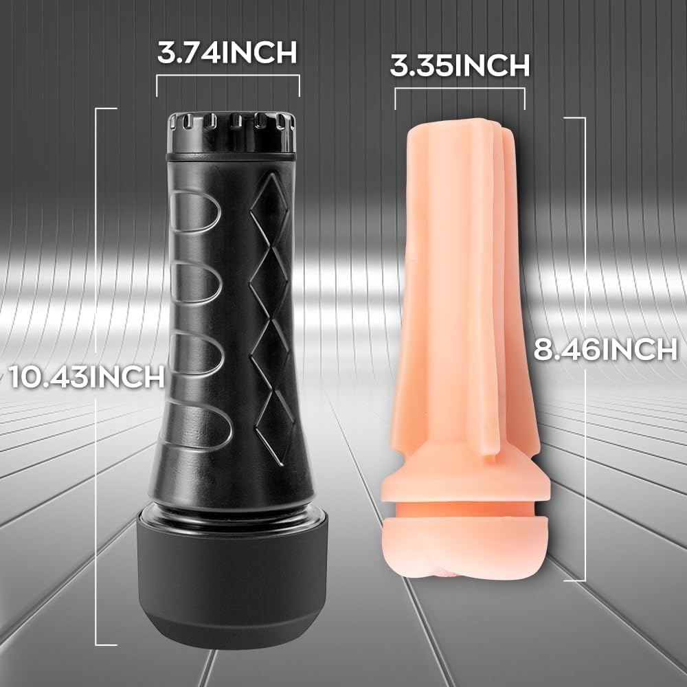 Large Realistic Anal Masturbator Mens Masturbation Cup Male Ass Stroker Sex Toy image number 4