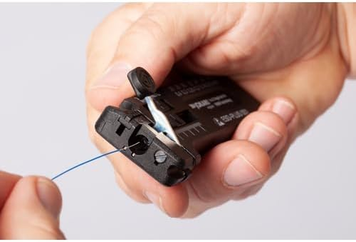 Jokari 40027 Mini-Precision ESD Tool for Cable Stripping of Solid and Stranded Wires from AWG 36 to 26 (0,12-0,40 Mm &Oslash;), Multi-Coloured image number 3