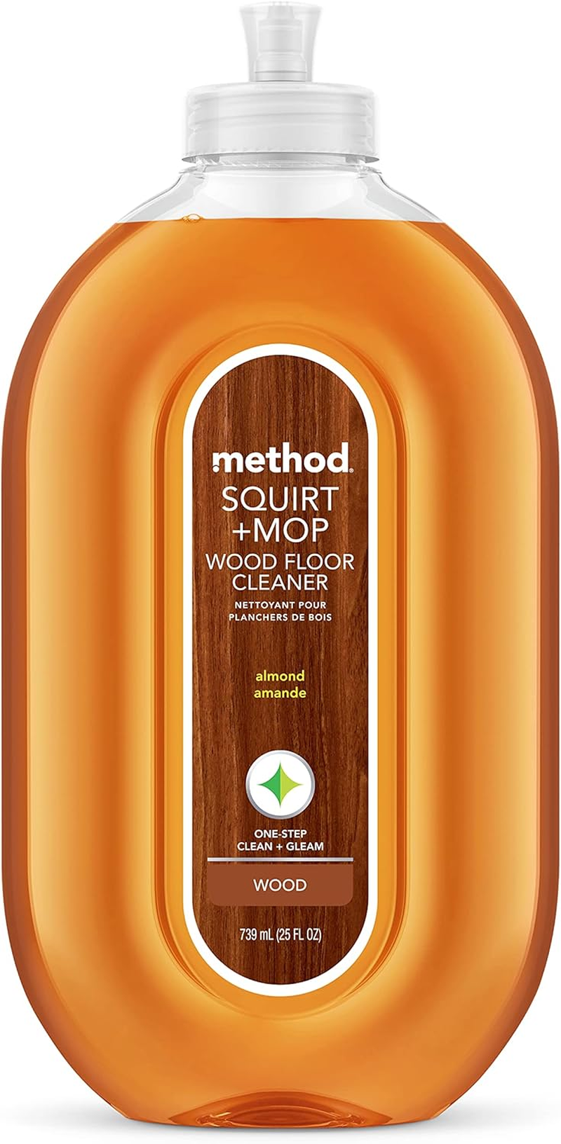 Method Squirt + Mop Hardwood Floor Cleaner, Almond, 25 Ounce, 1 Pack, Packaging May Vary image number 4