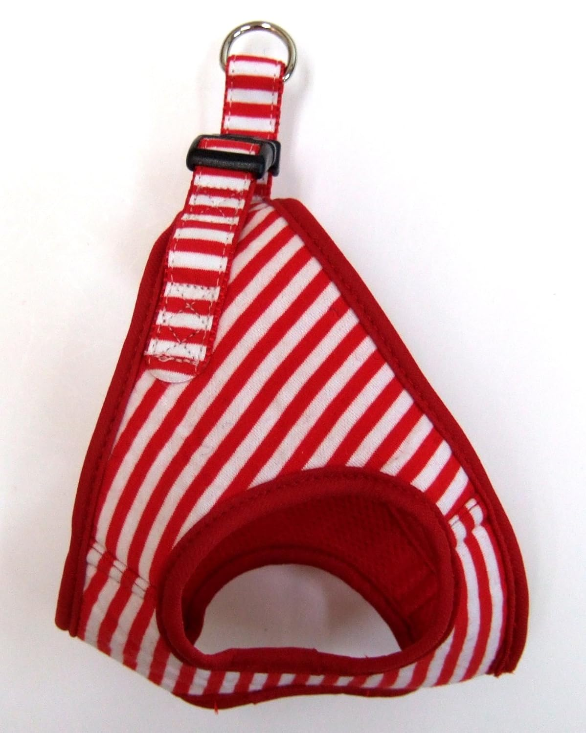 ONS Striped Soft Harness SS Red White (Cats & Ultra Small Dogs)