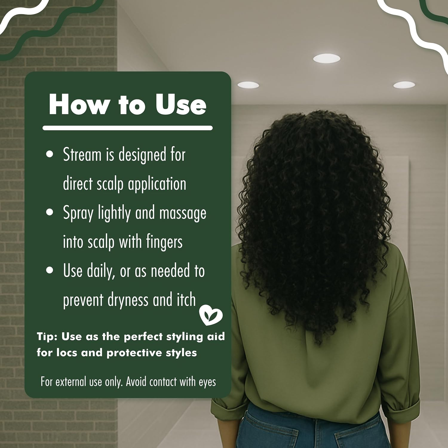 EDEN Bodyworks Peppermint Tea Tree Hair Oil, 4Oz image number 4