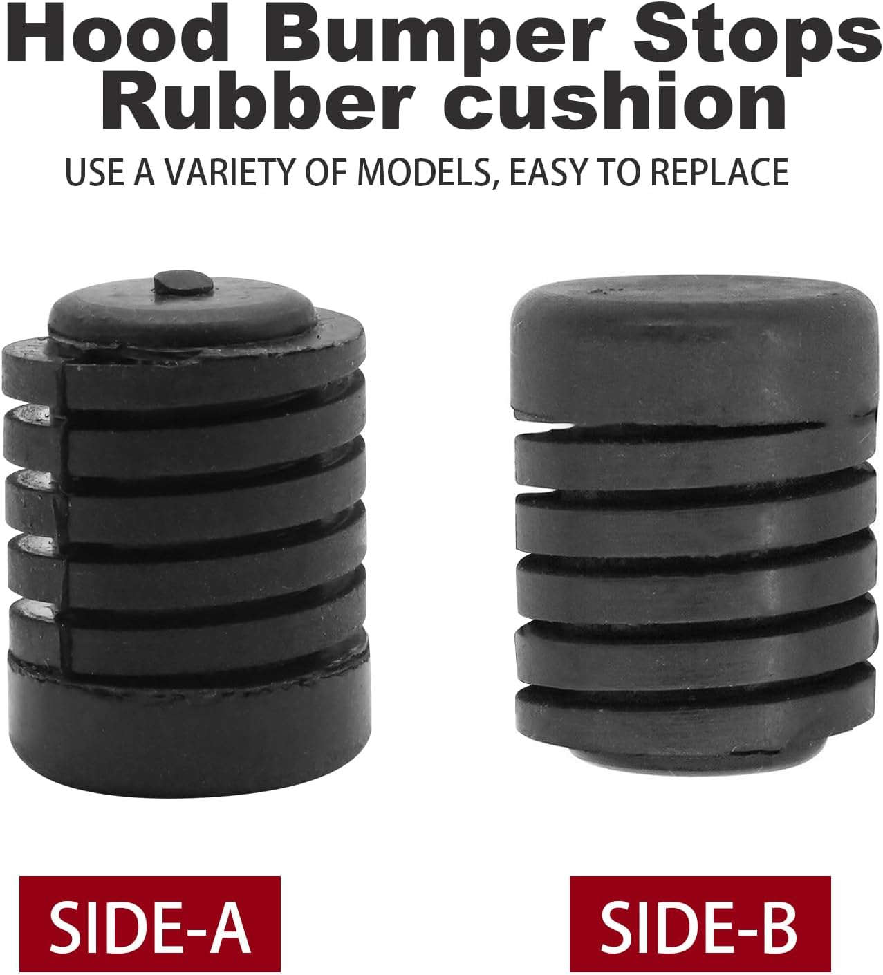 Laffoonparts 2PCS Bonnet Adjusting Bumper Rubber Stops Buffers, Replacement for Nissan Patrol GU Y61 90878-2L700 908782L700 image number 1