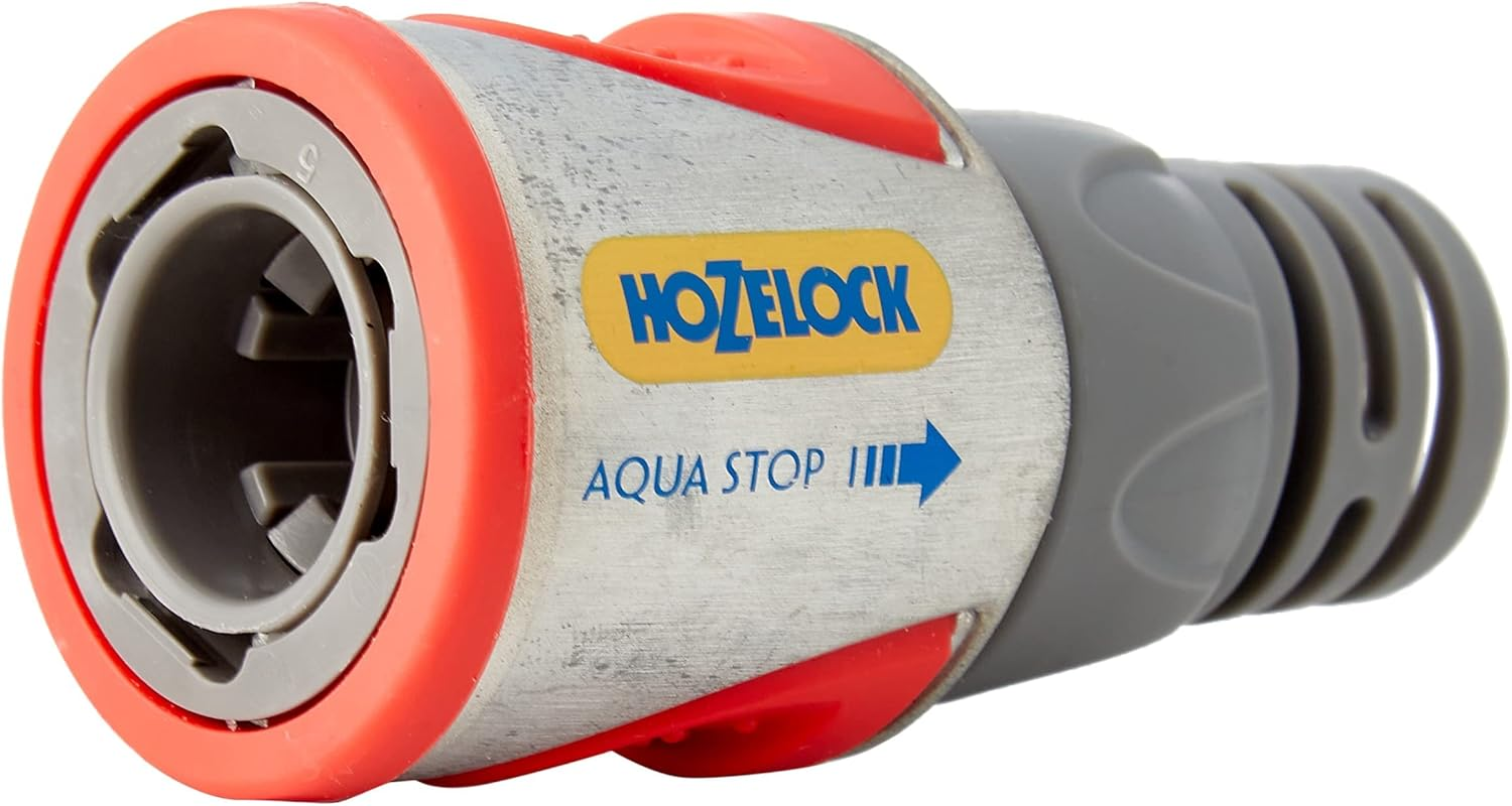 Hozelock 2035P0000 Pro Metal Aquastop Connector (12.5Mm & 15Mm) image number 3