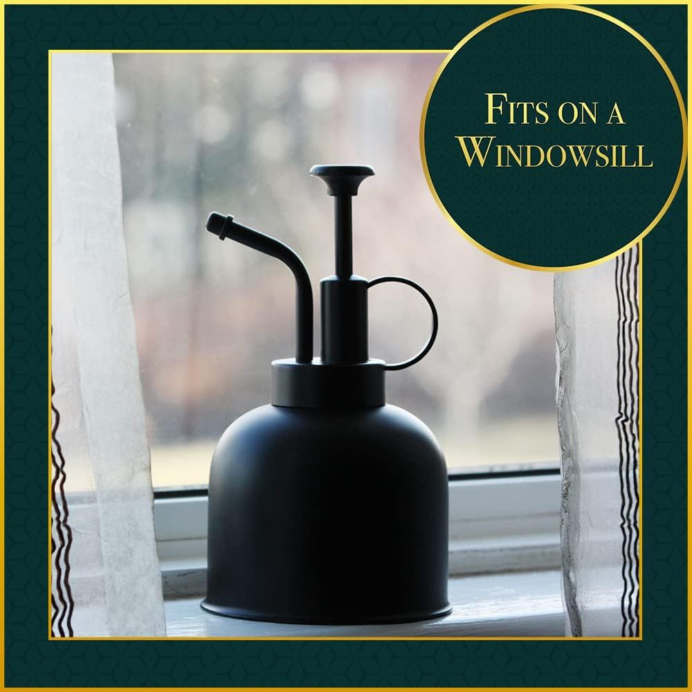 Plant Mister Spray Bottle (Black, Silver, Rose Gold, Gold) image number 5