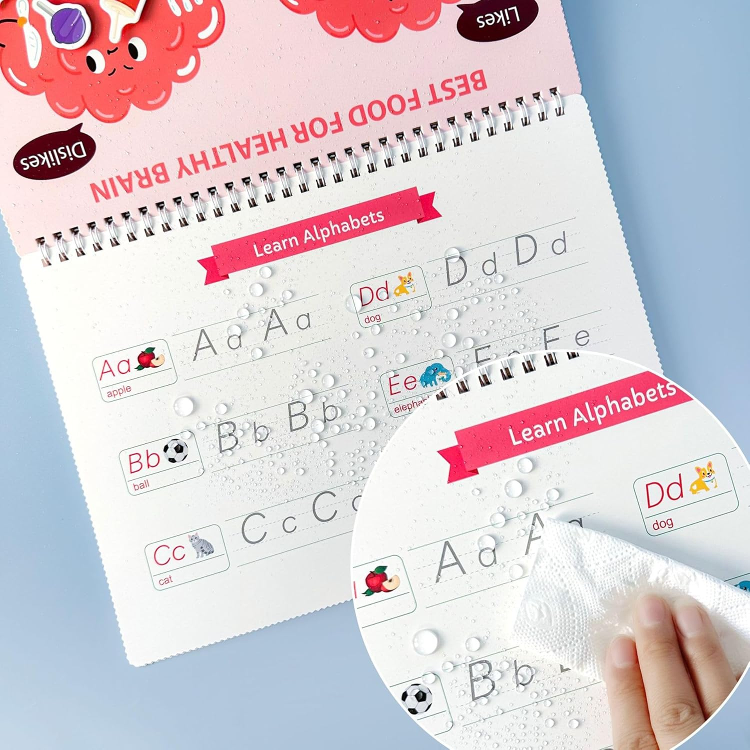 AGOGOLIFE Human Body Busy Book for Kids &ndash; 15 Interactive Learning Activities with Organs, Brain, Teeth & Skeleton &ndash; Montessori Anatomy Educational Toy for Ages 3-6 image number 2