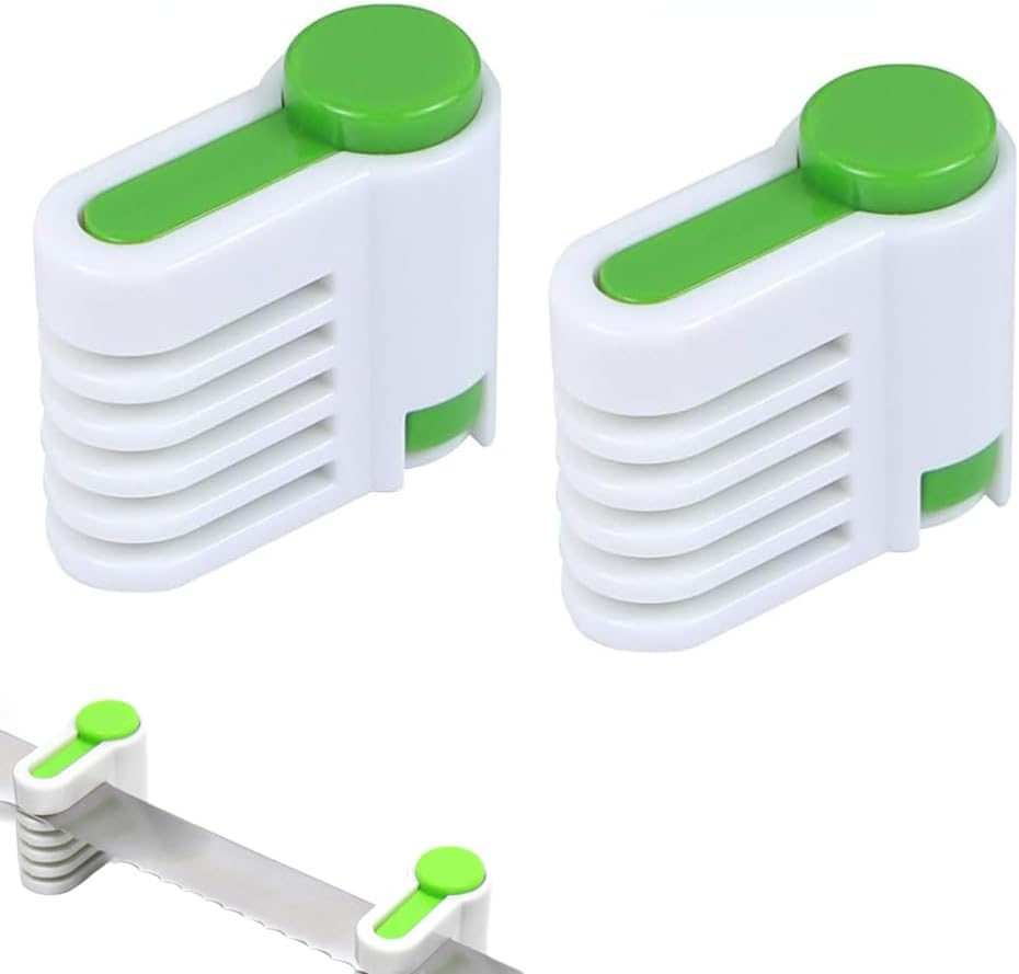 Poemtian DIY Adjustable Cake Slicer Stratification Auxiliary 5 Layers Leveler Slicer Kitchen Fixator Tool image number 2