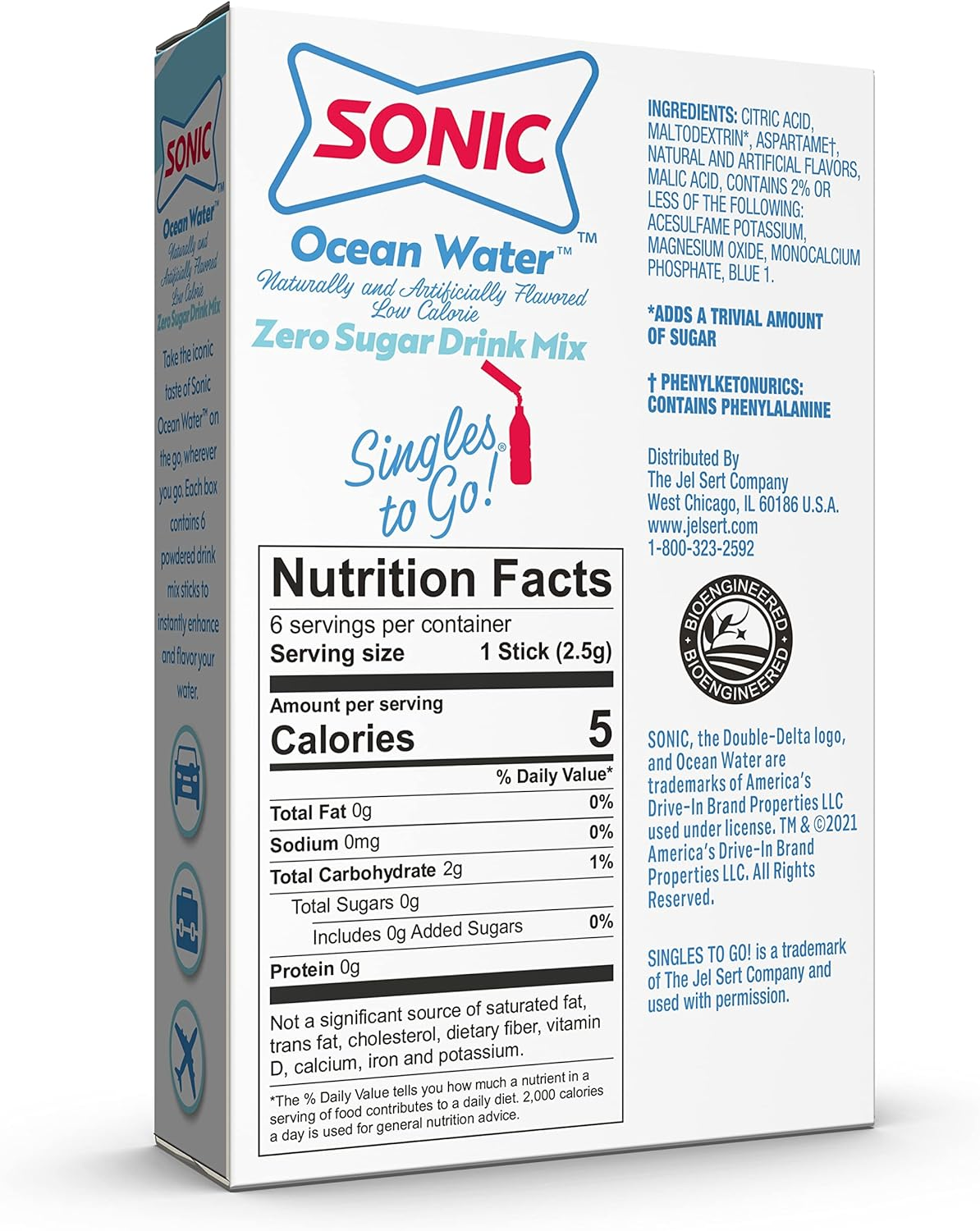 Sonic Singles to Go Variety Pack (Variety Pack - 6 Count) image number 6