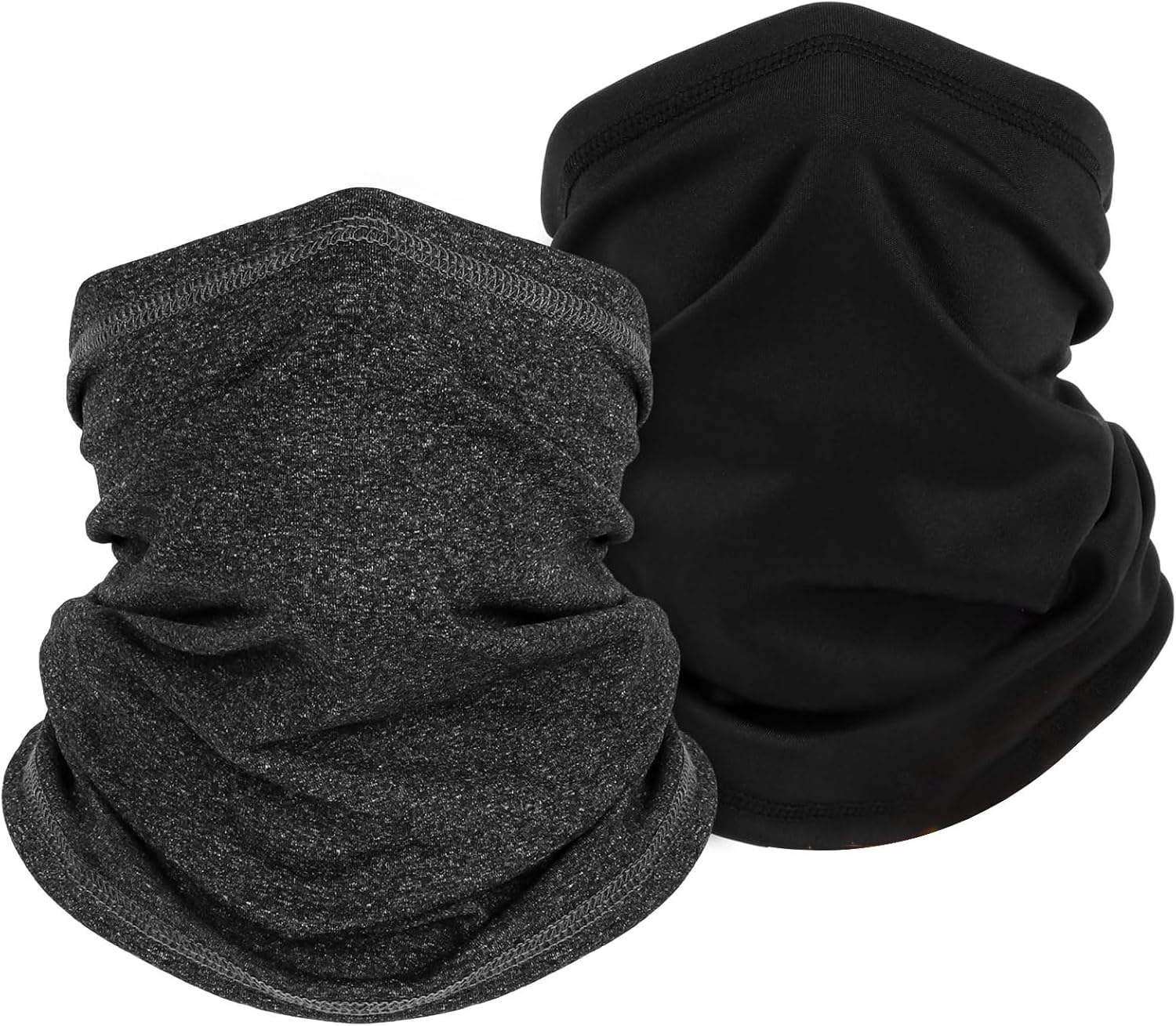 2 Packs Neck Warmer Gaiter Ski Balaclava for Men and Women Reusable Neck Cover UV Protection Balaclava for Men Women Outdoor Sport image number 5