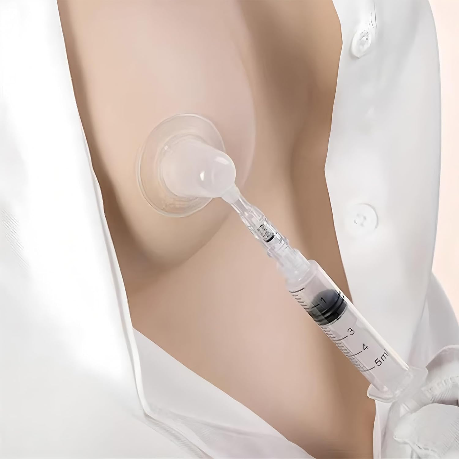 Nipple Corrector - 6PC Inverted Nipple Puller & Suction Corrector for Flat/Retracted Nipples, Breastfeeding Aid & Treatment(Comes with a Storage Box)