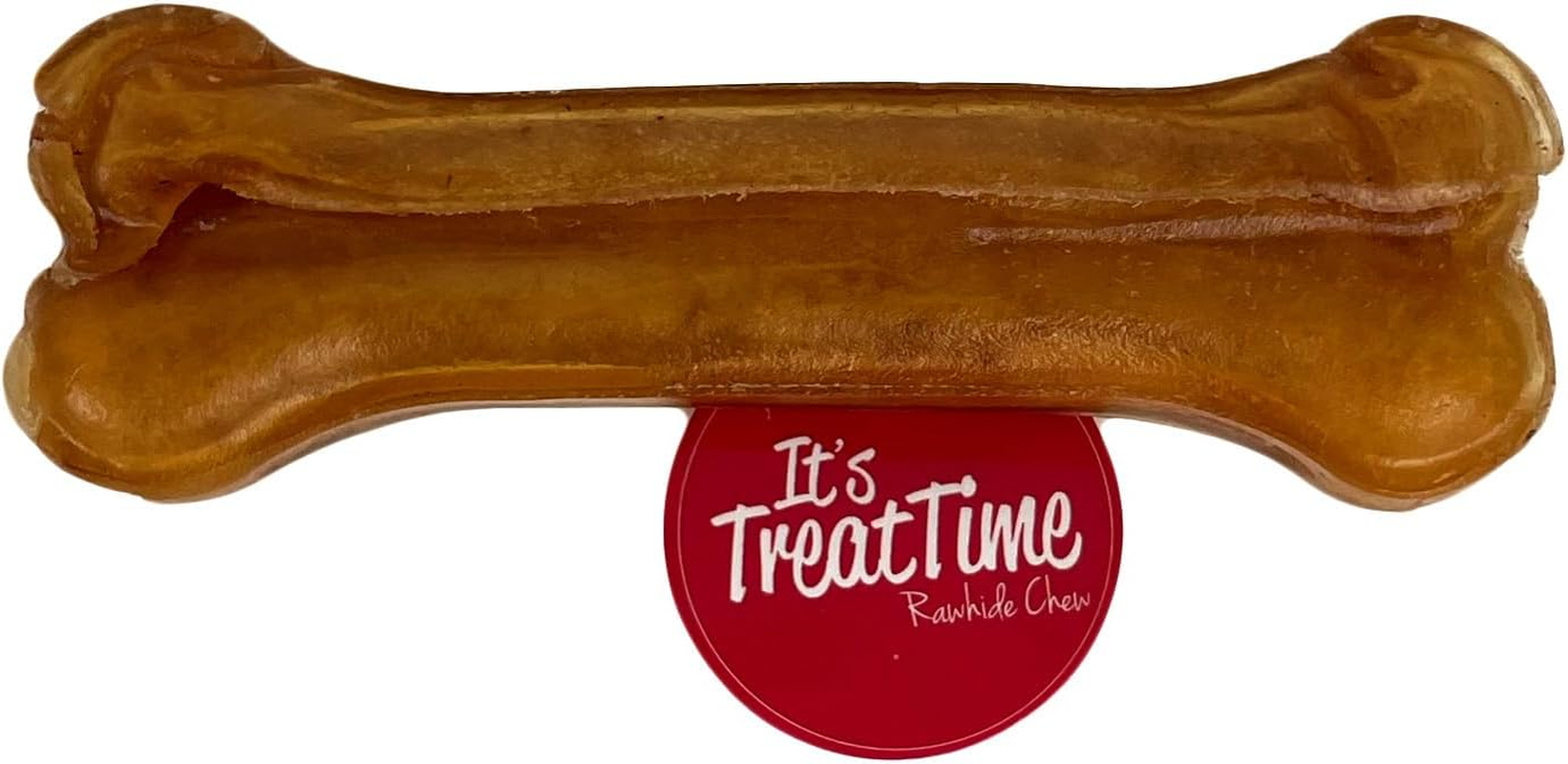 It'S Treat Time Dog Rawhide Bone Pressed NAT 11Cm (25 Pack) - Long-Lasting Dog Treats, Dental Chews for Dogs, Teeth Cleaning, Tartar Control, Oral Health image number 3