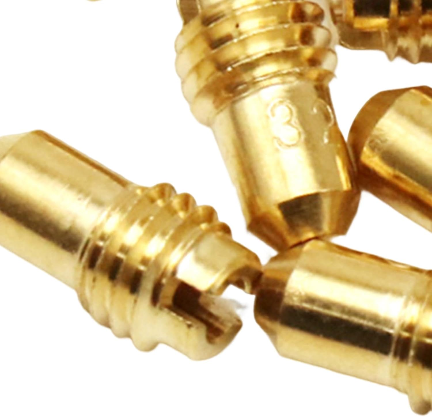 10Pcs Jets Slow Jet Slow Nozzle High Strength Motorbike Accessories for Phbg Stable Performance Easy to Install Attachment image number 2