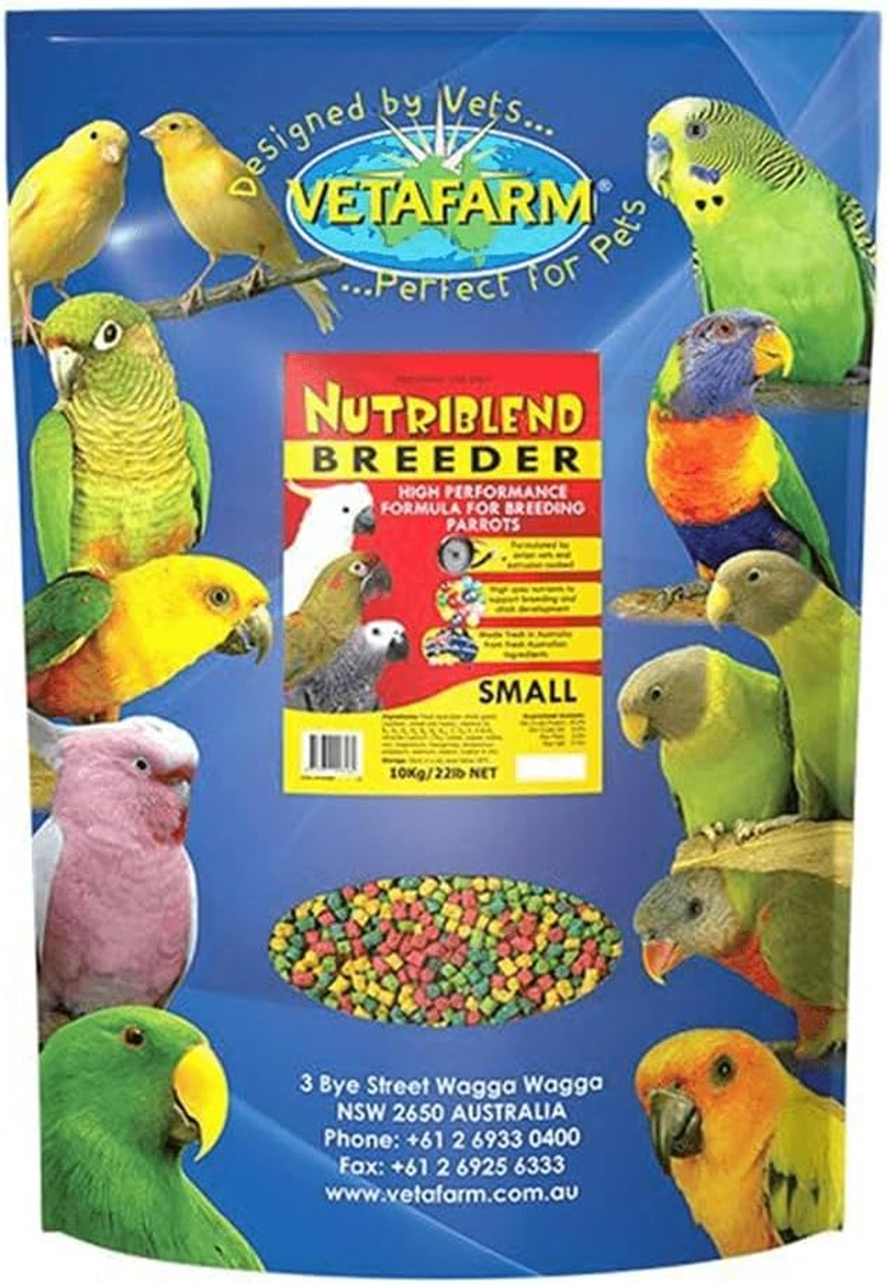 Vetafarm Nutriblend Breeder Pellets Bird Food 10 Kg, Large image number 1