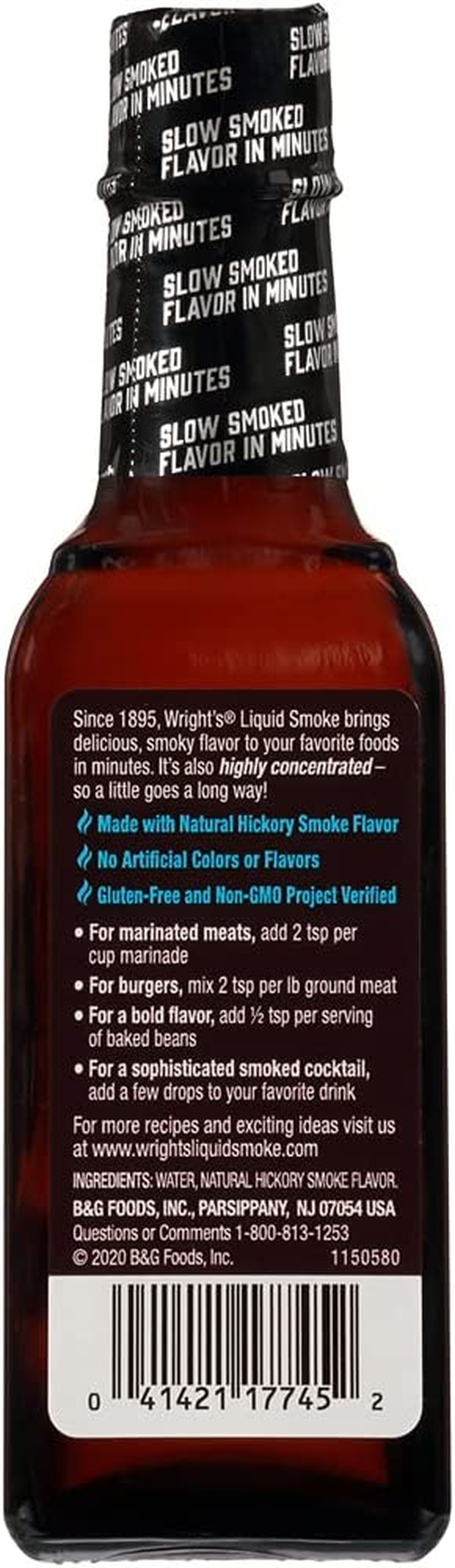 Wrights Liquid Smoke Hickory Seasoning, 103 M image number 5